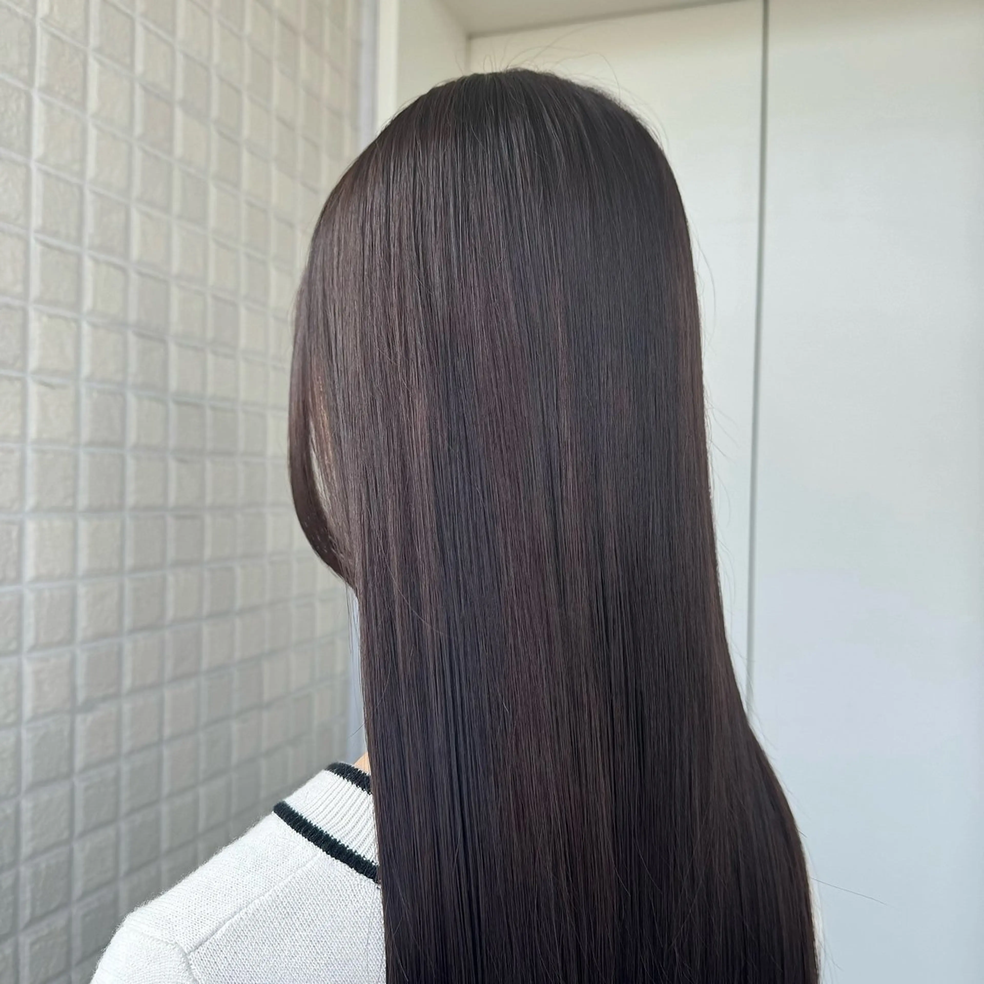 ロング カラー 縮毛矯正/エクステ ヘアアレンジ/ひふみのヘアスタイル