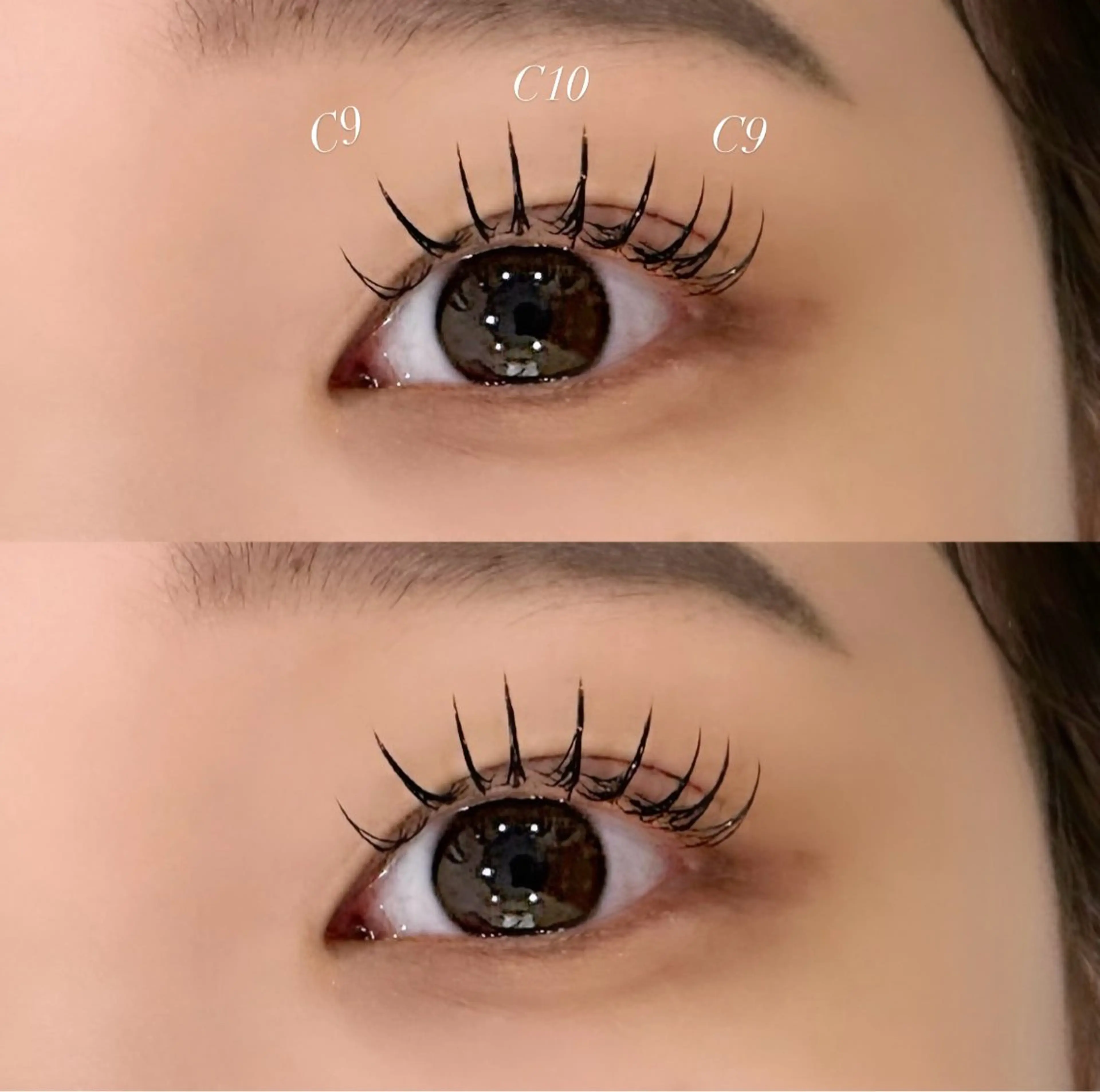 マツエク・マツパ マツエク prize iris ASUKAのマツエク・マツパデザイン