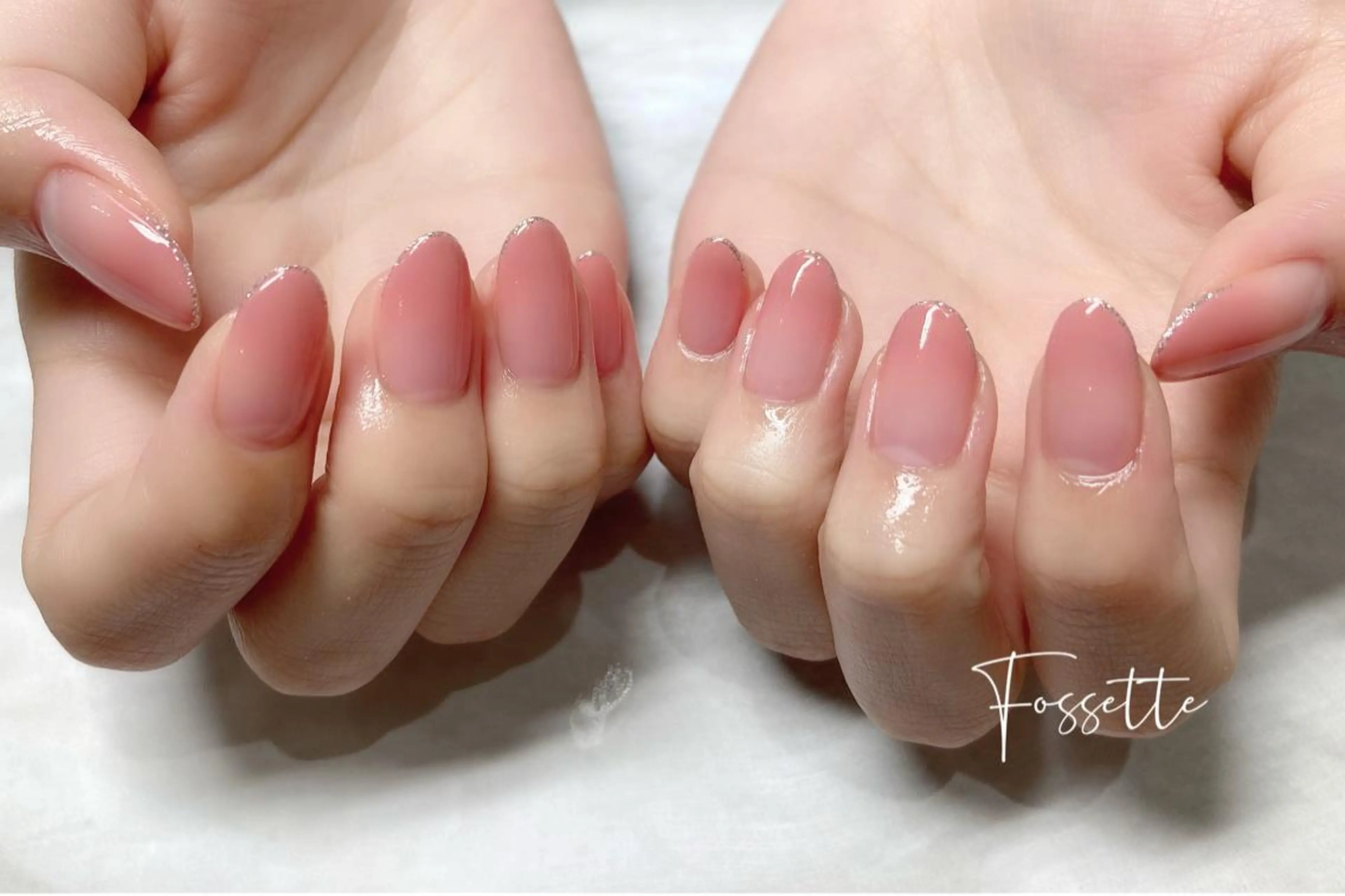 当店ジェル付替・ケア込!ジェルグラデーションの写真