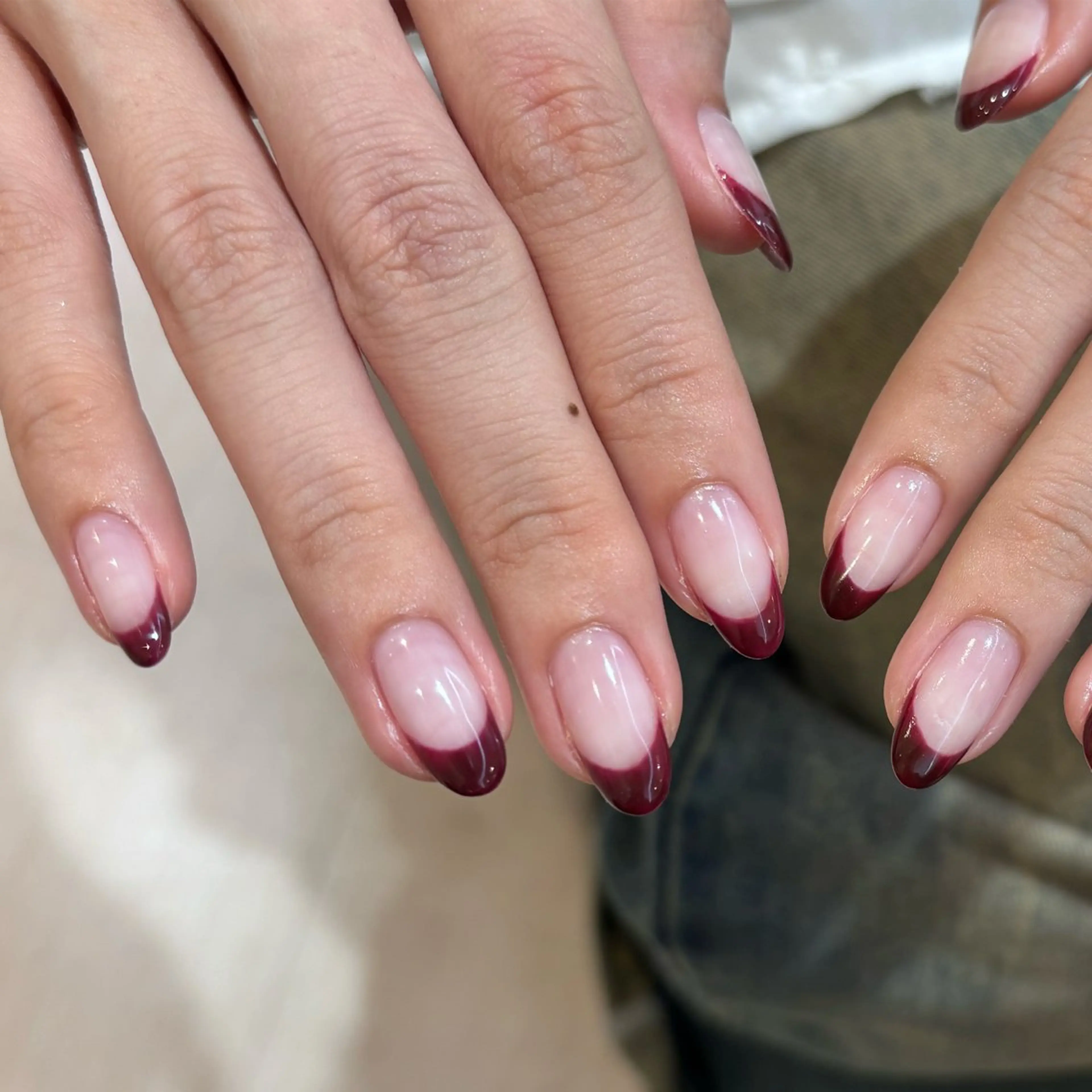 【🌟ベースクリア🌟】フレンチネイル‎🤍の写真