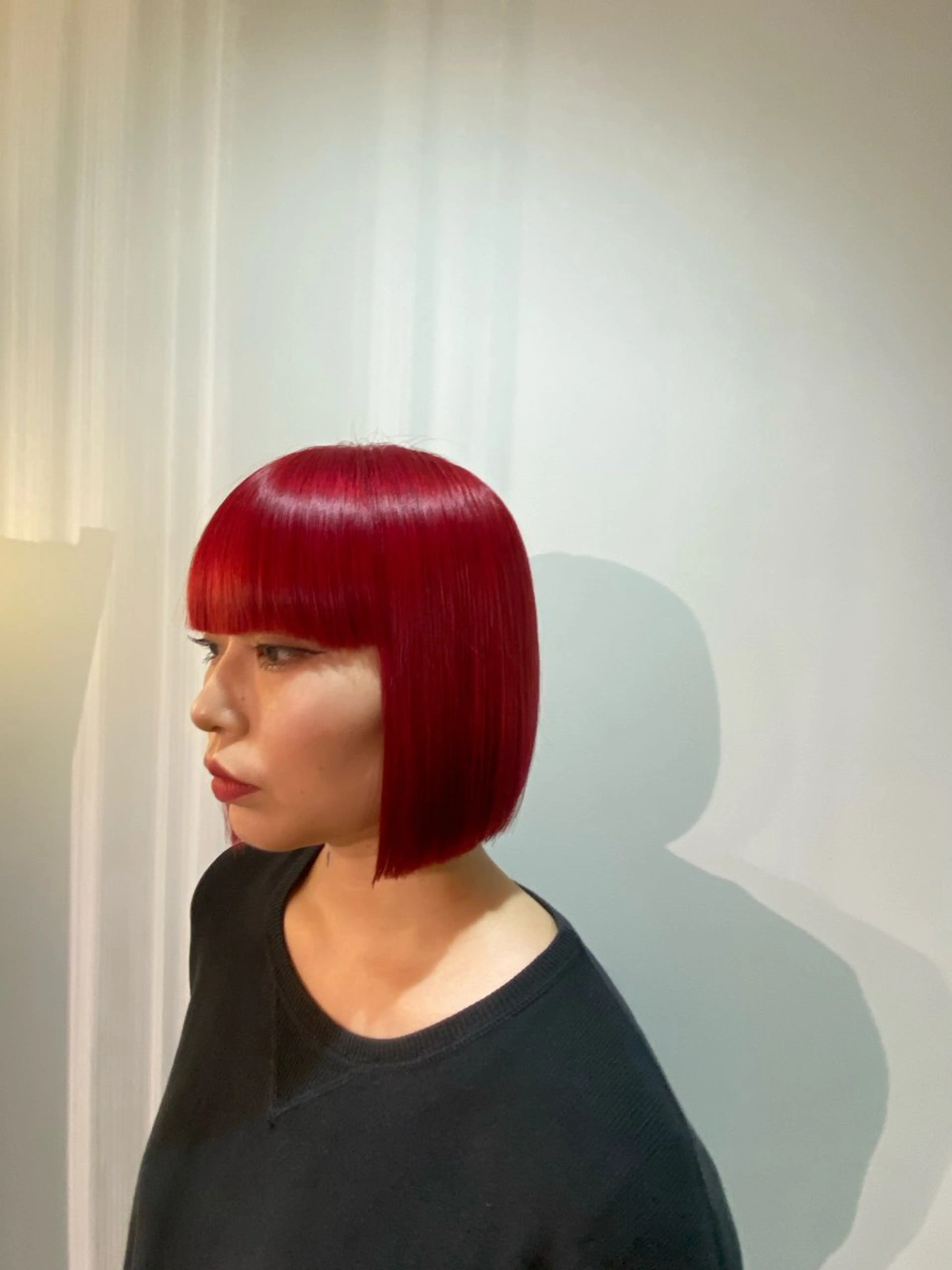 ショート ヘアカラー 艶カラー、パーマ 祥一朗 WAWAのヘアスタイル