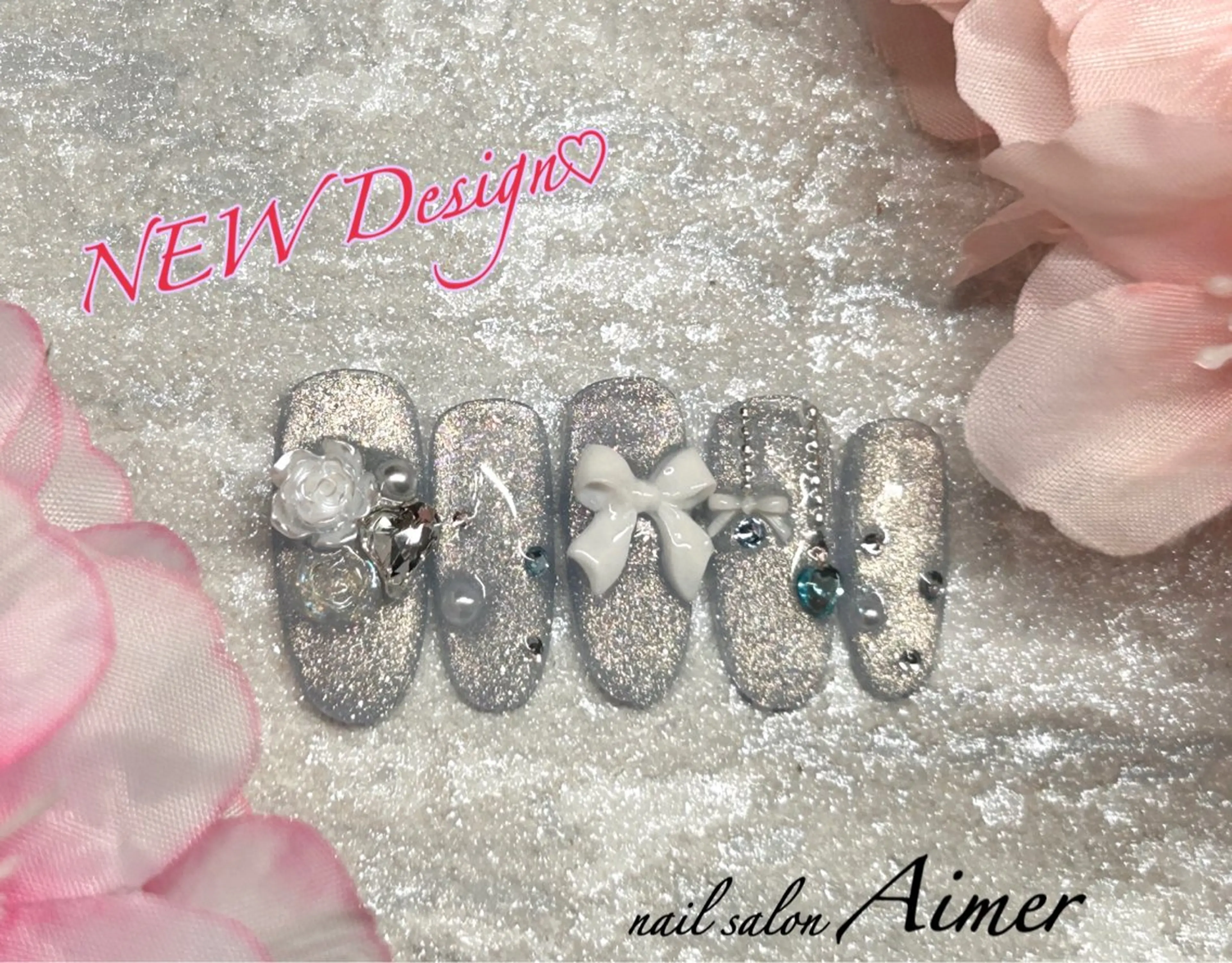 ネイル ハンドネイル nail salon Aimerのネイルデザイン