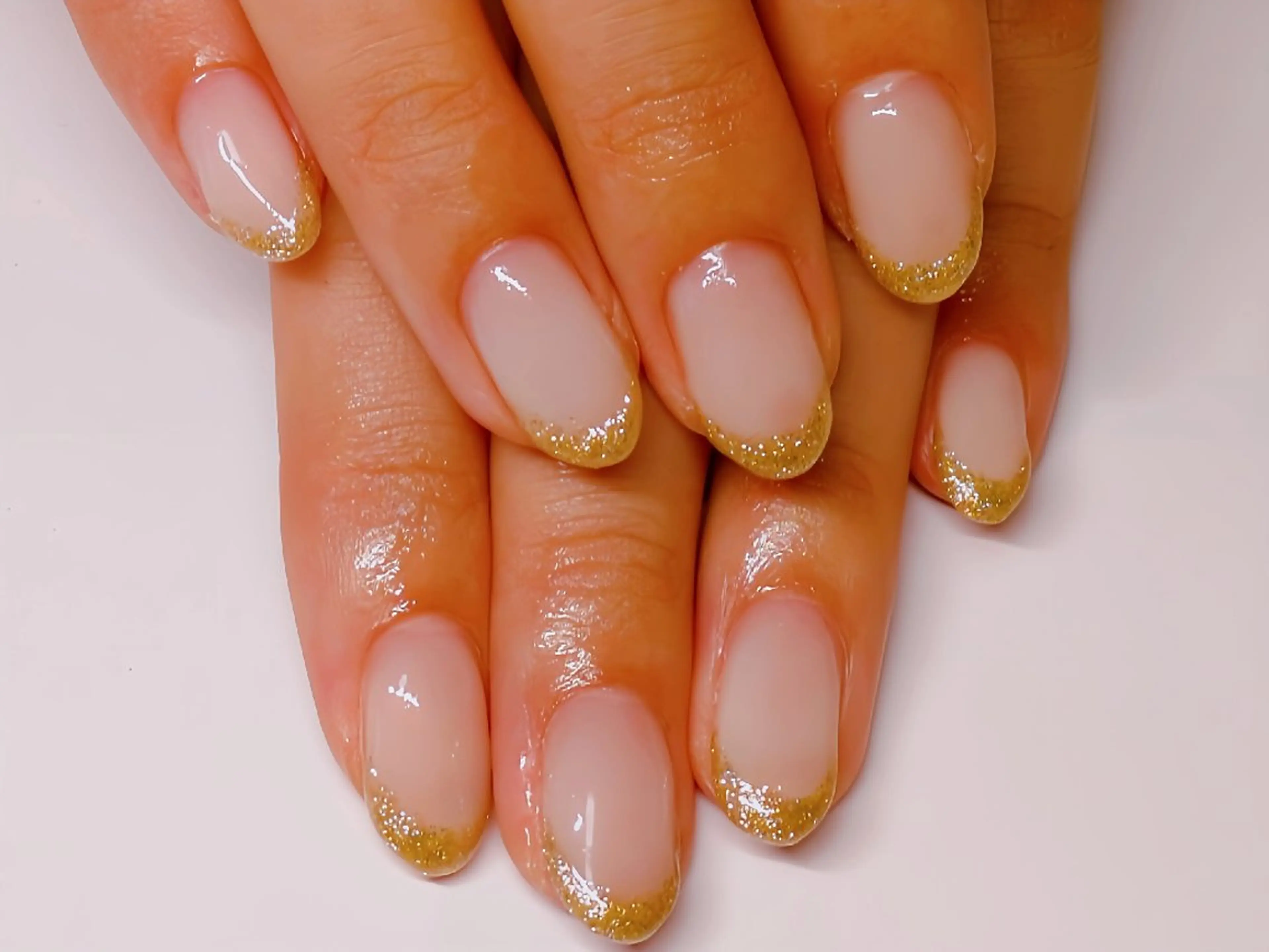 ミディアム AQUA nailのネイルデザイン