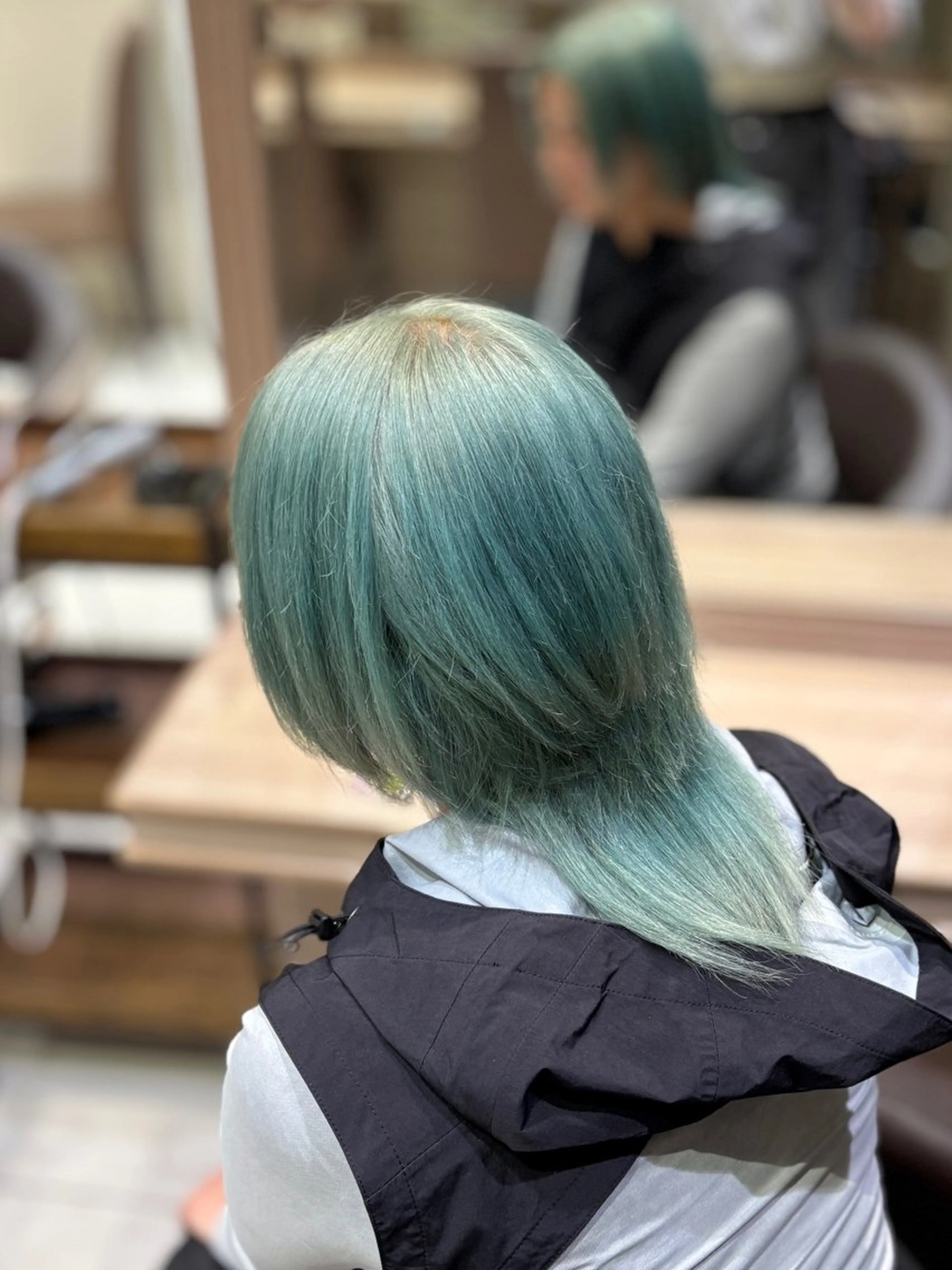 ミディアム ヘアカラー miyu.カラー モデル様募集中🎀♡のヘアスタイル