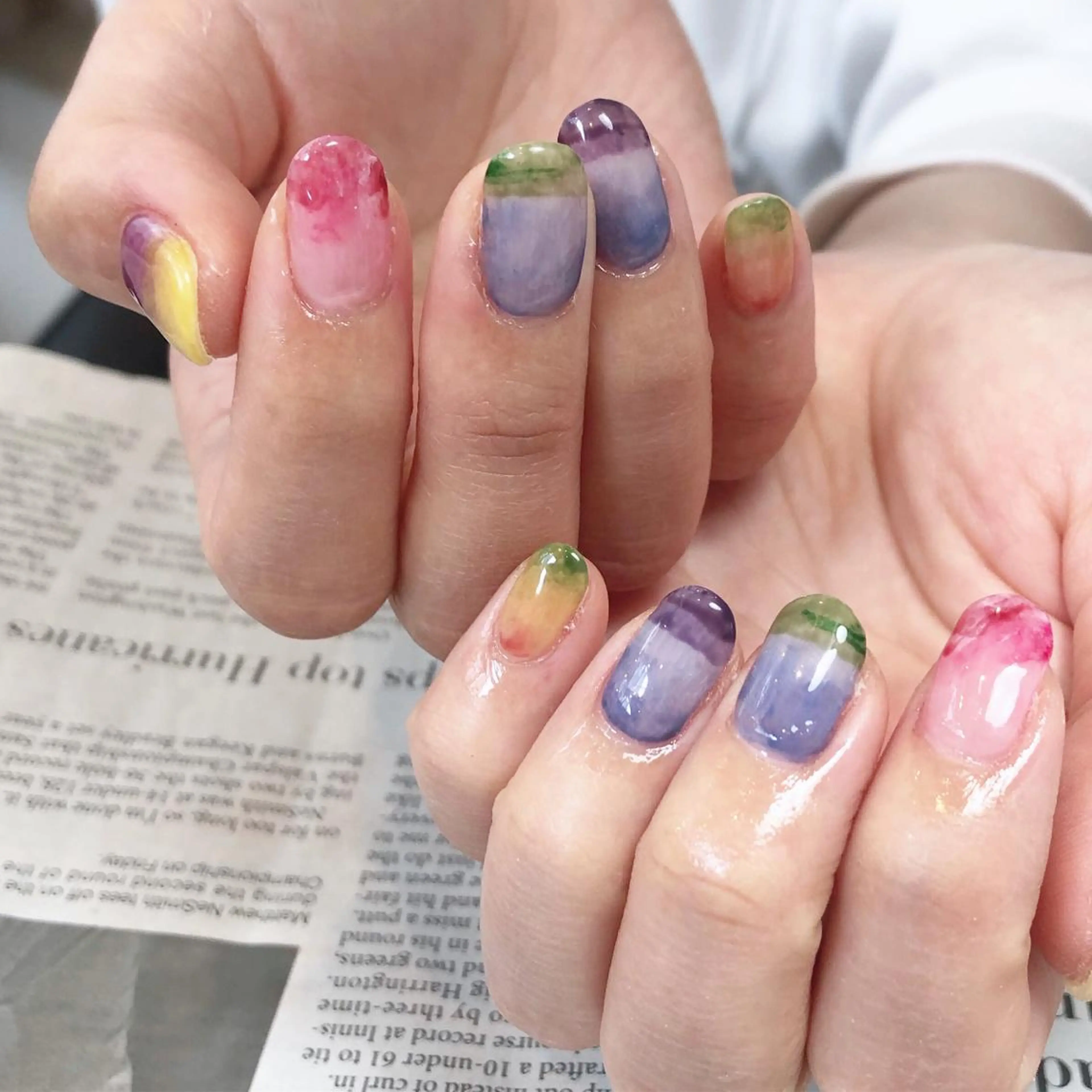 ネイル ハンドネイル プライベートサロン loveyのネイルデザイン