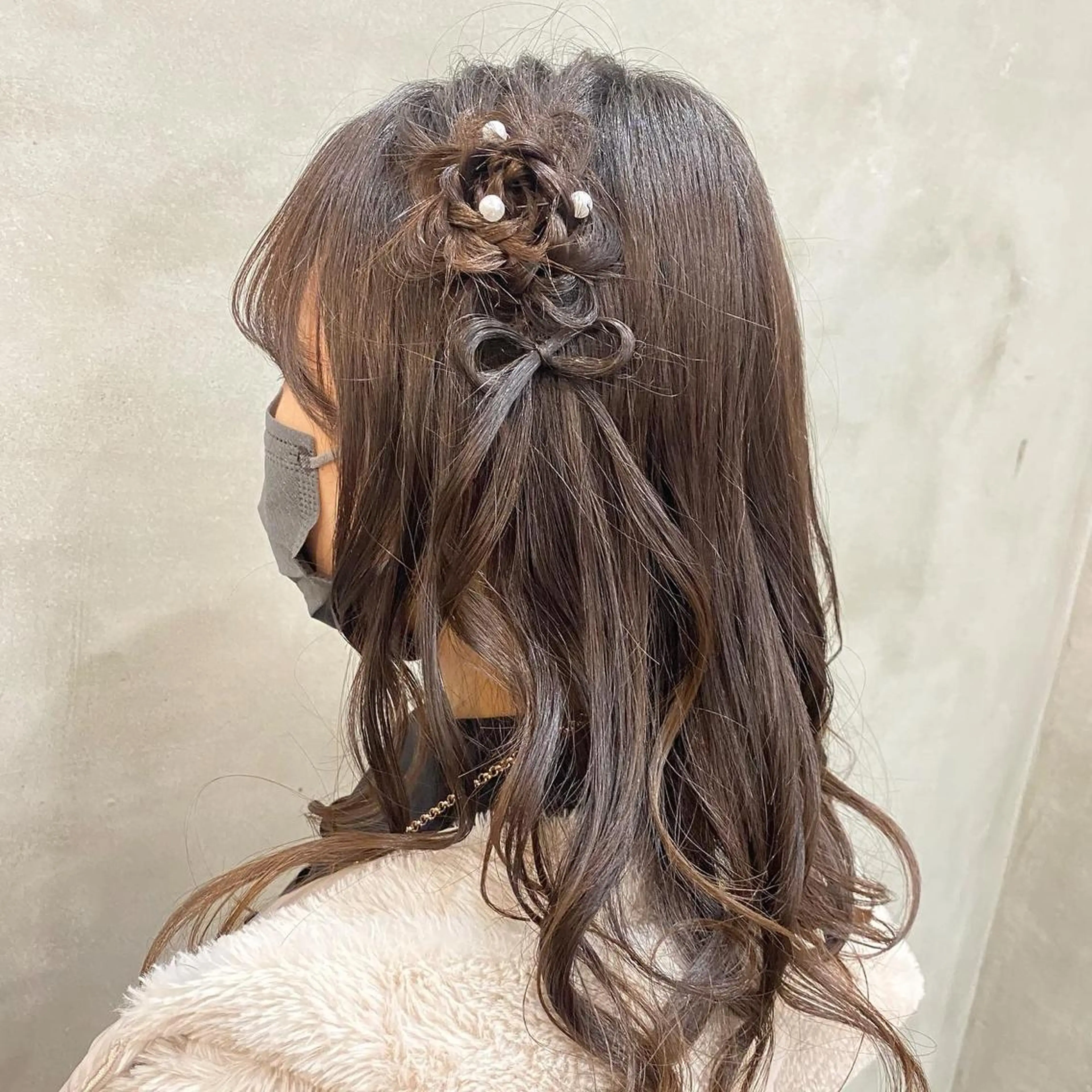 ロング まつパ・ヘアセット ♡Chinami♡のマツエク・マツパデザイン