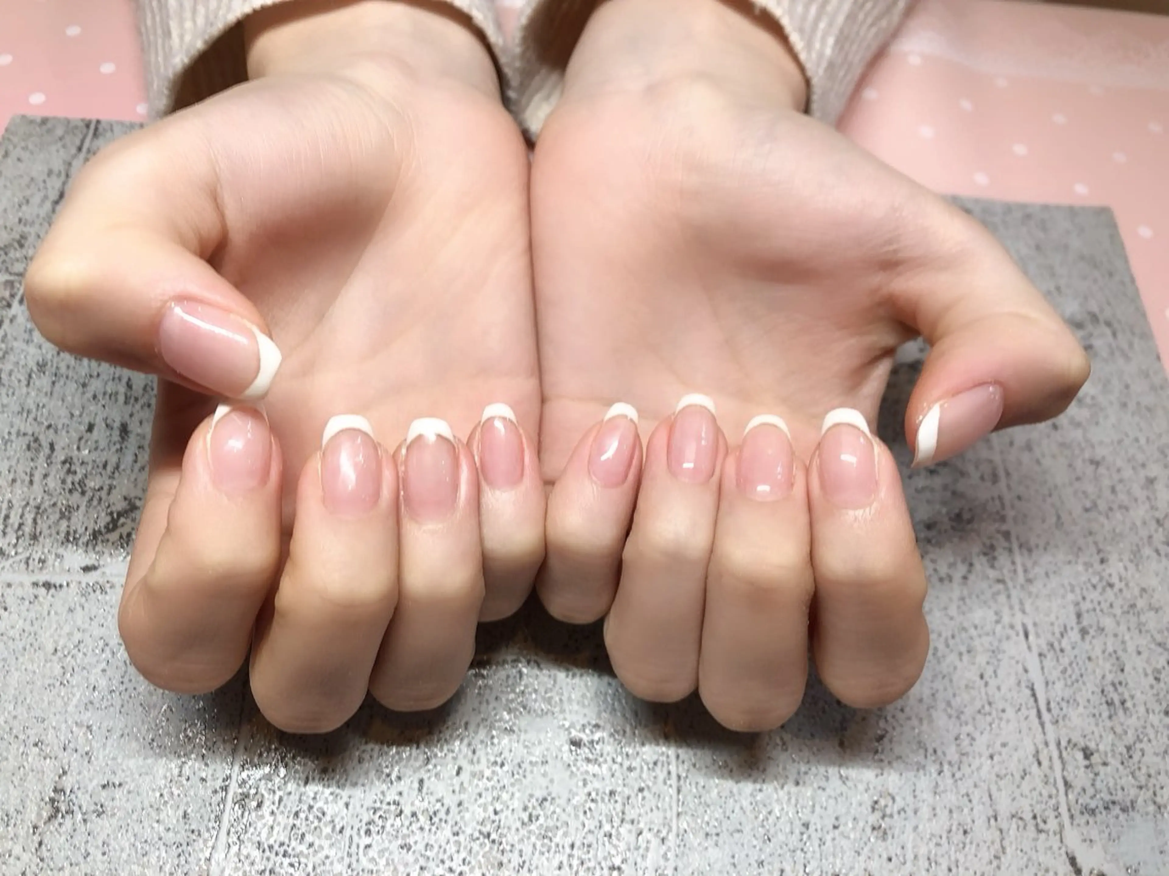 ネイル フレンチネイル ネイルサロン ベラッコのネイルデザイン