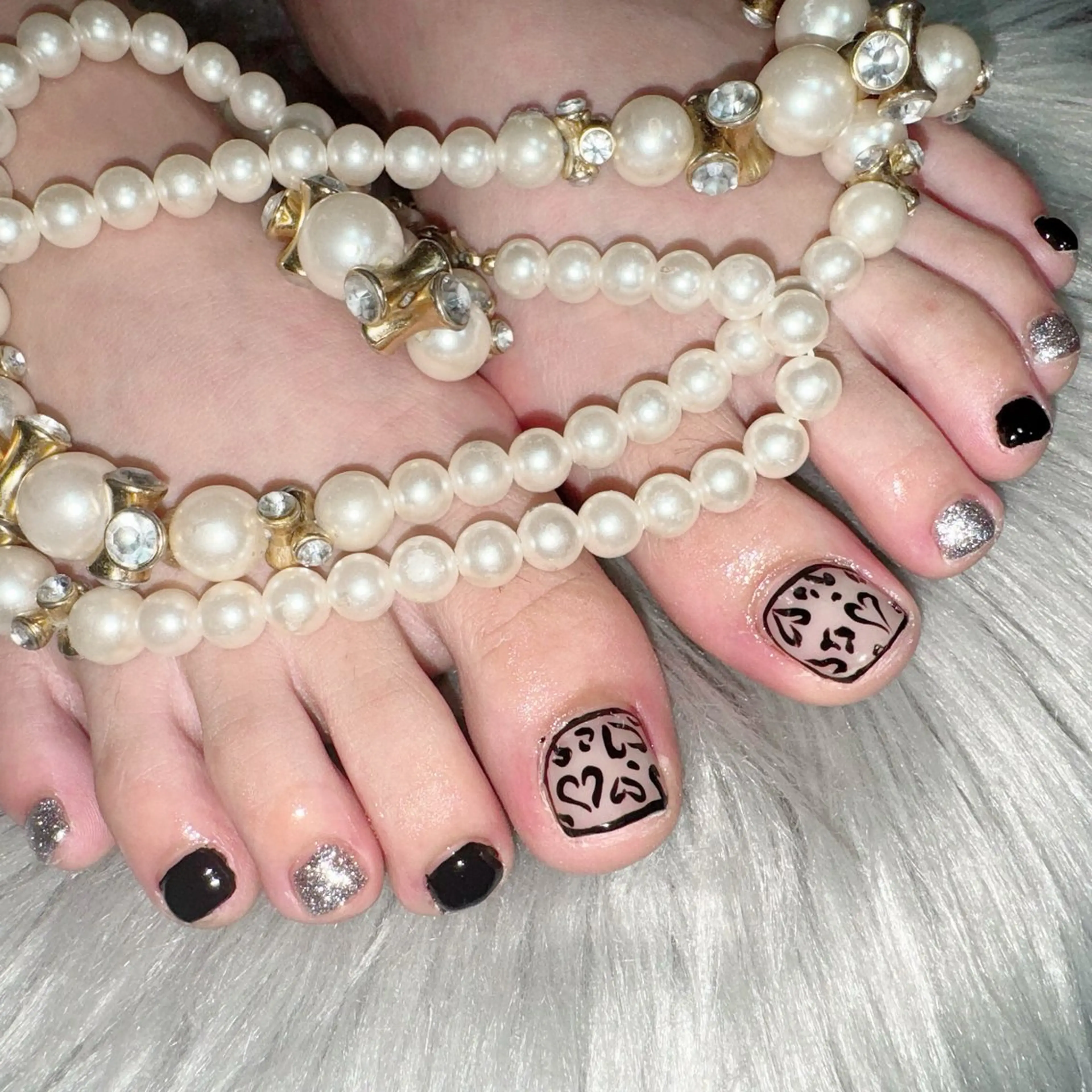 ネイル フットネイル Feel ‪‪☺︎‬Yuriaのネイルデザイン