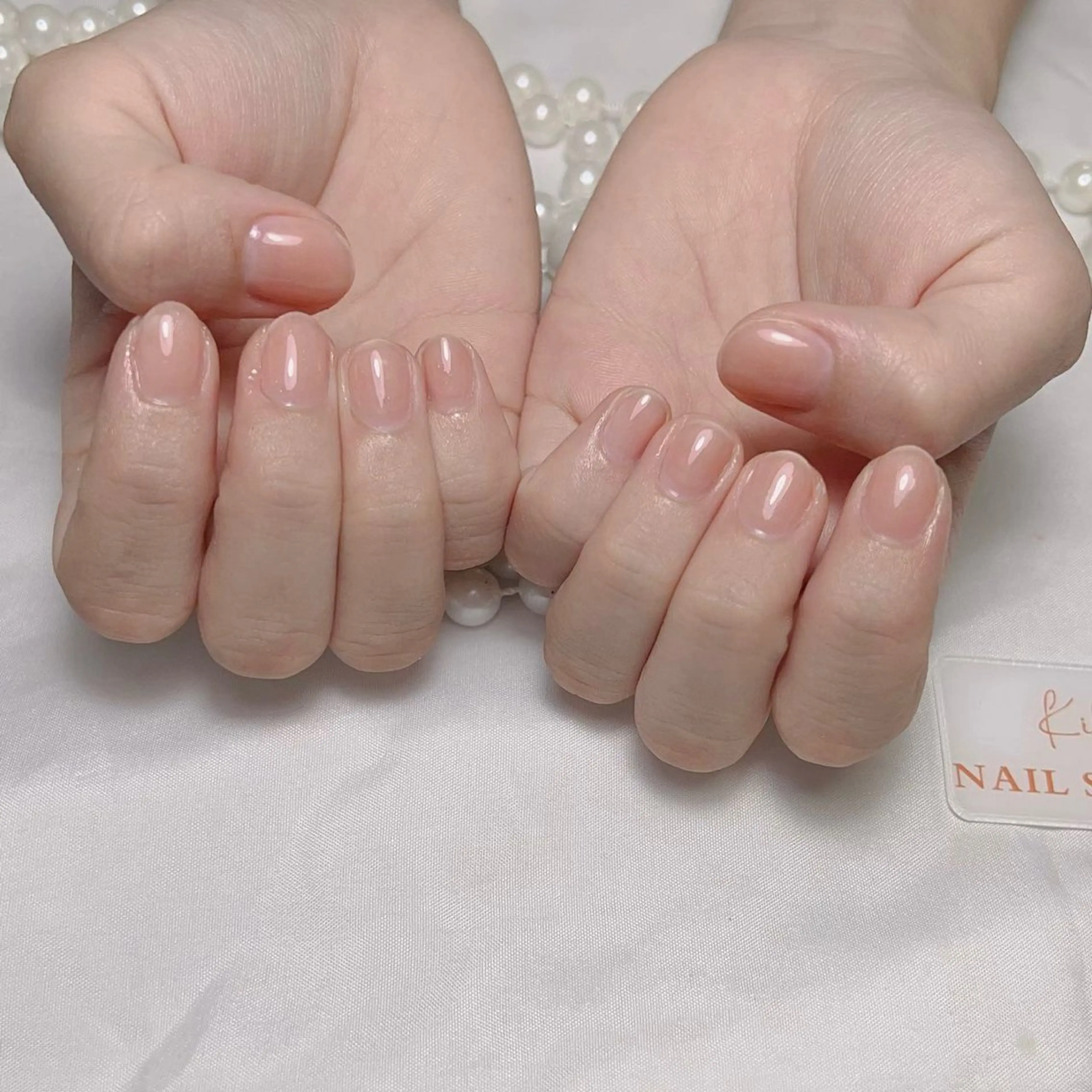 ネイル アートネイル フレンチネイル ジェルネイル グラデーション 韓国ネイル ハンドネイル ハンドケア さくら💮💮 【オフ無料】のネイルデザイン