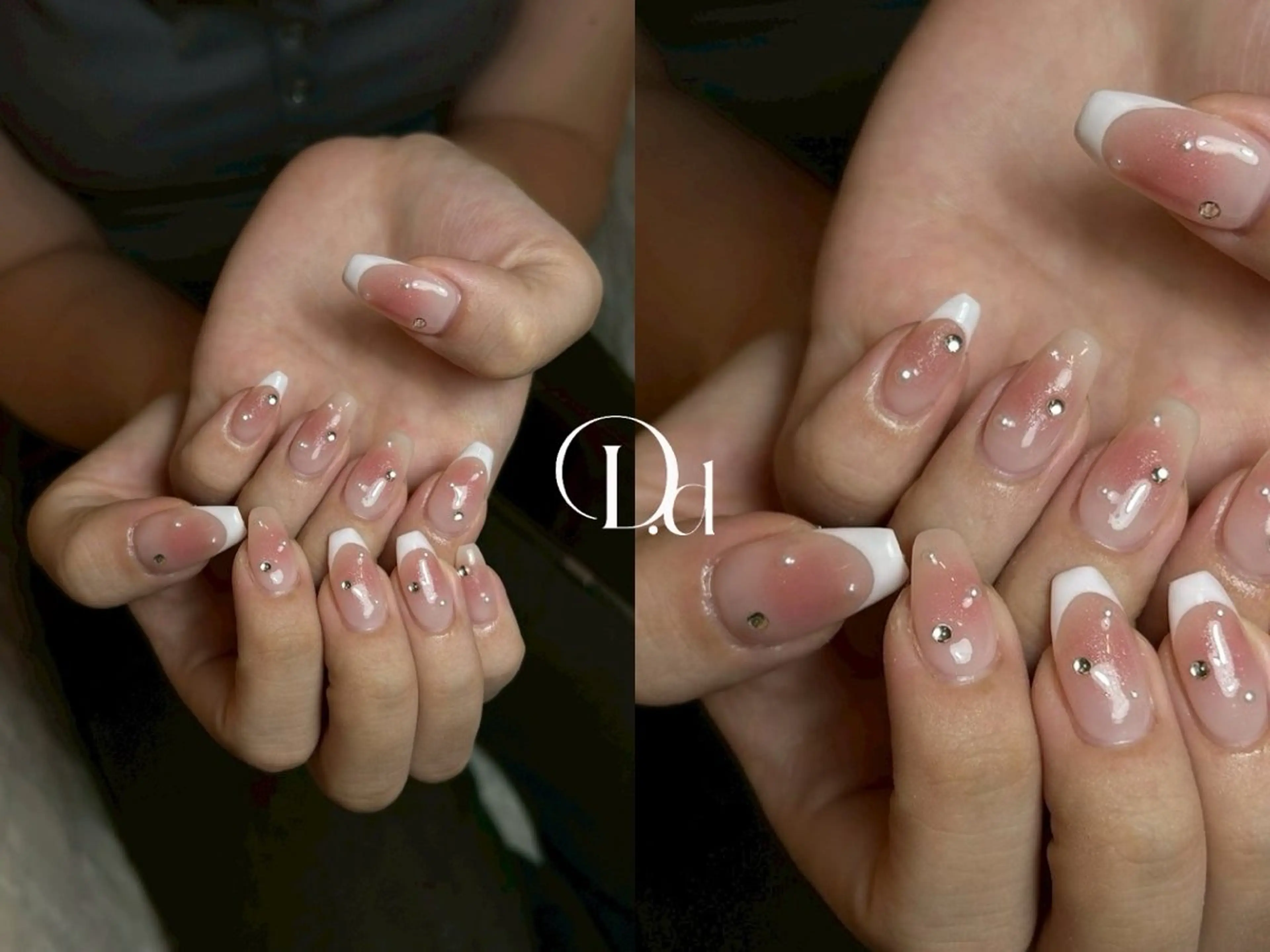 ネイル 長さ出し ジェルネイル 韓国ネイル マグネットネイル 持ち込み ハンドネイル D.d Reinaのネイルデザイン