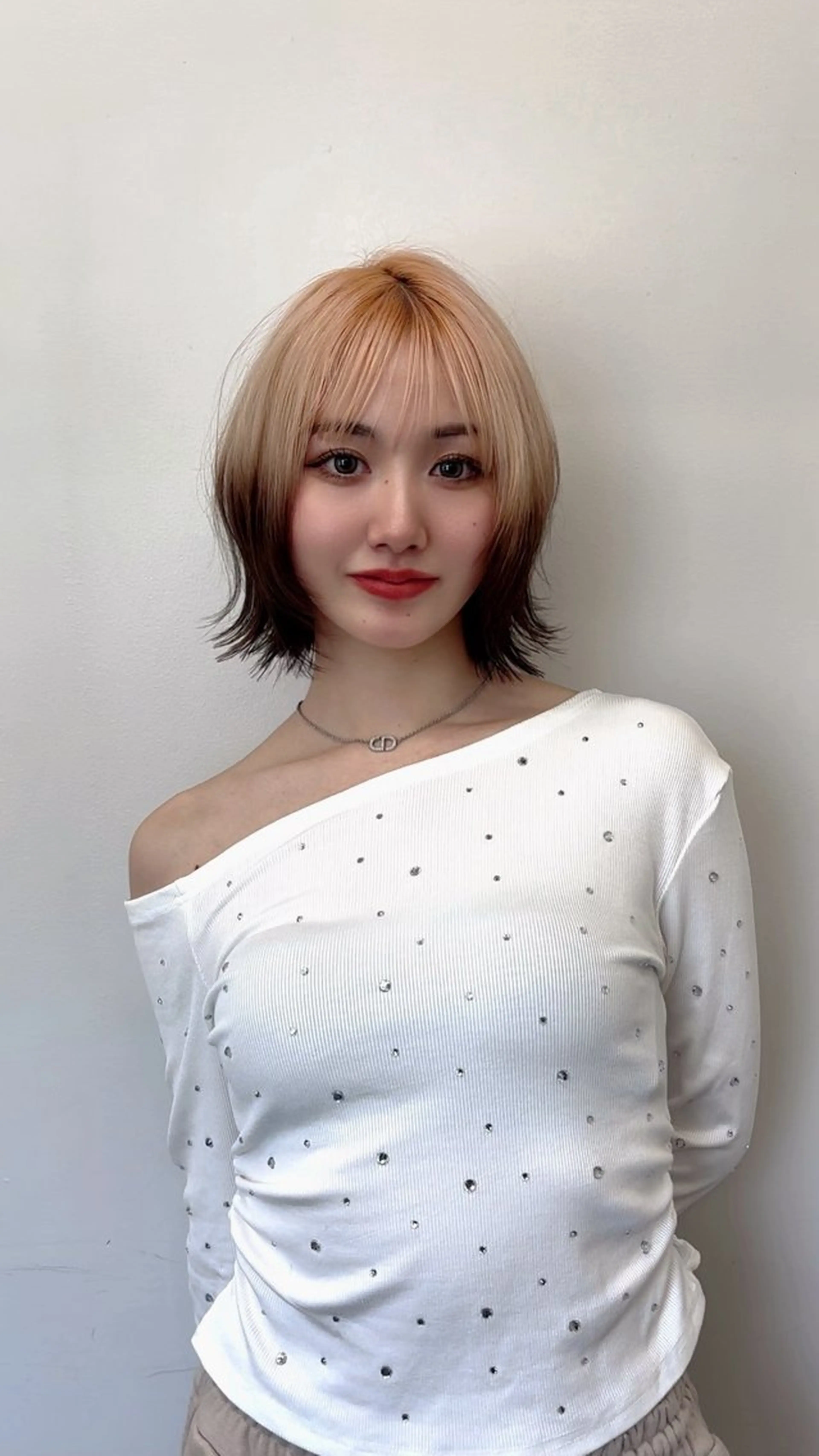 ミディアム 小玉 彰哉のヘアスタイル