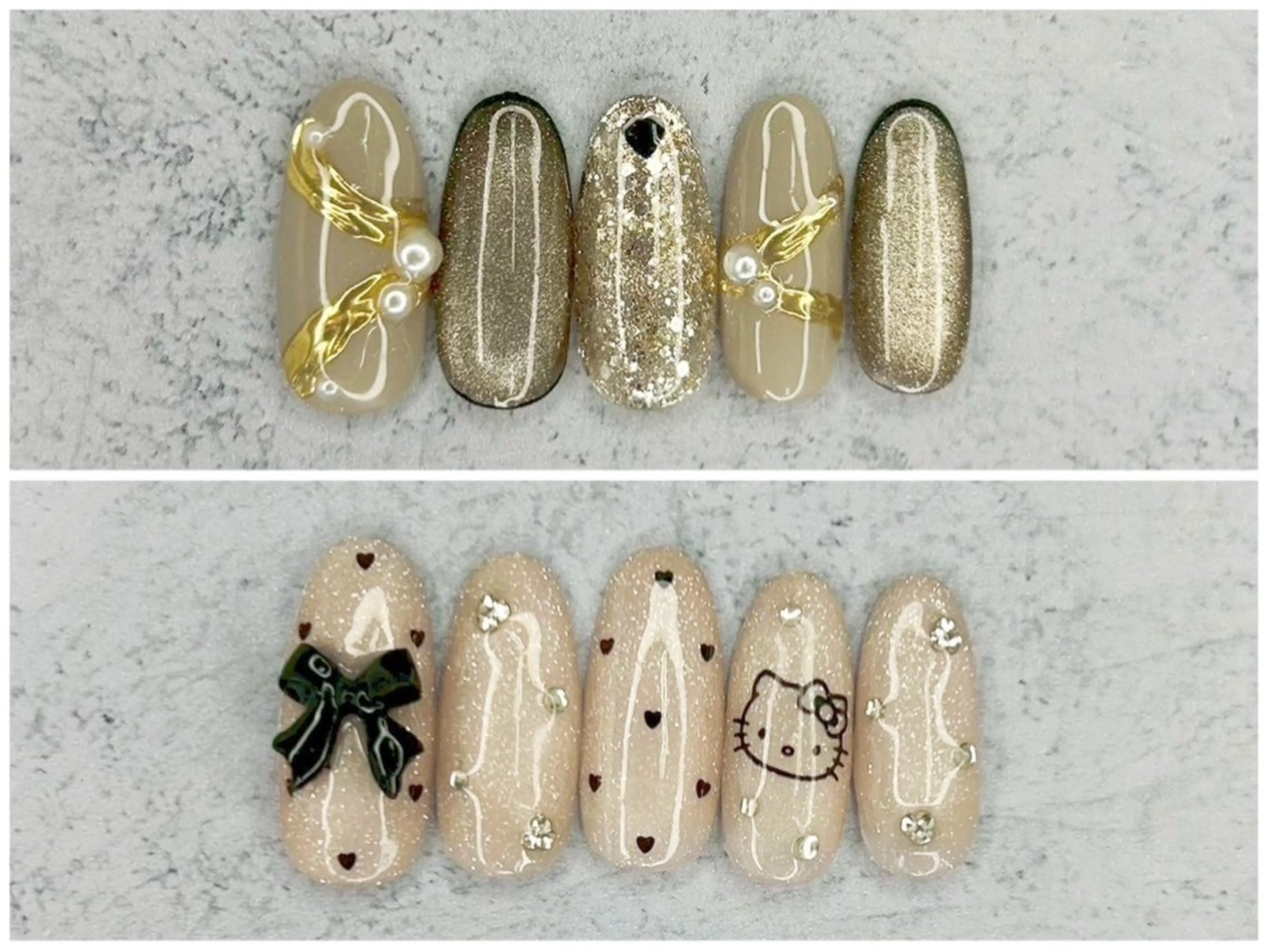 ネイル ハンドネイル Milana 西里のネイルデザイン
