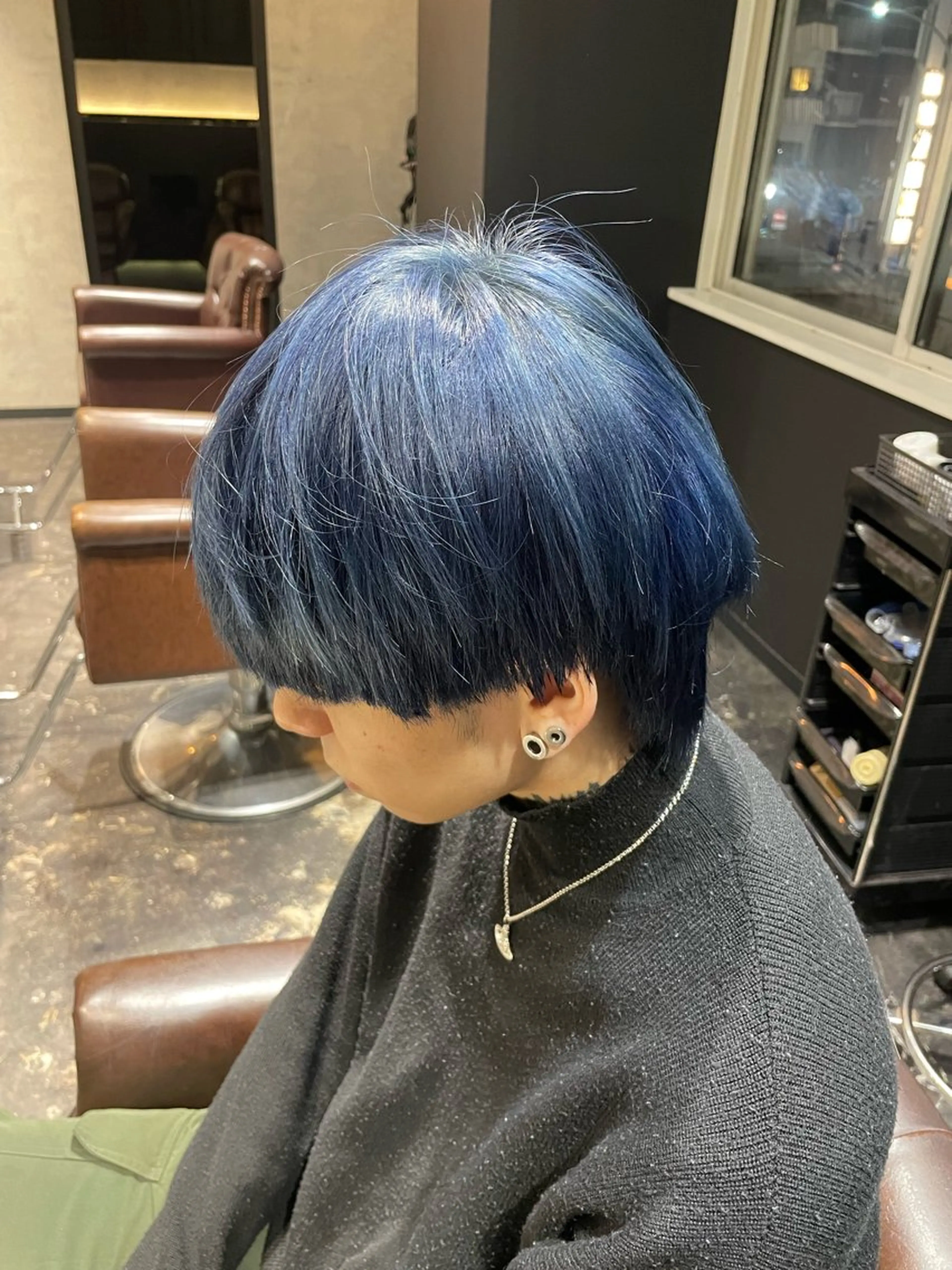 カラー メンズ カット ヘアカラー 💈メンズ職人 ルキト💈のヘアスタイル