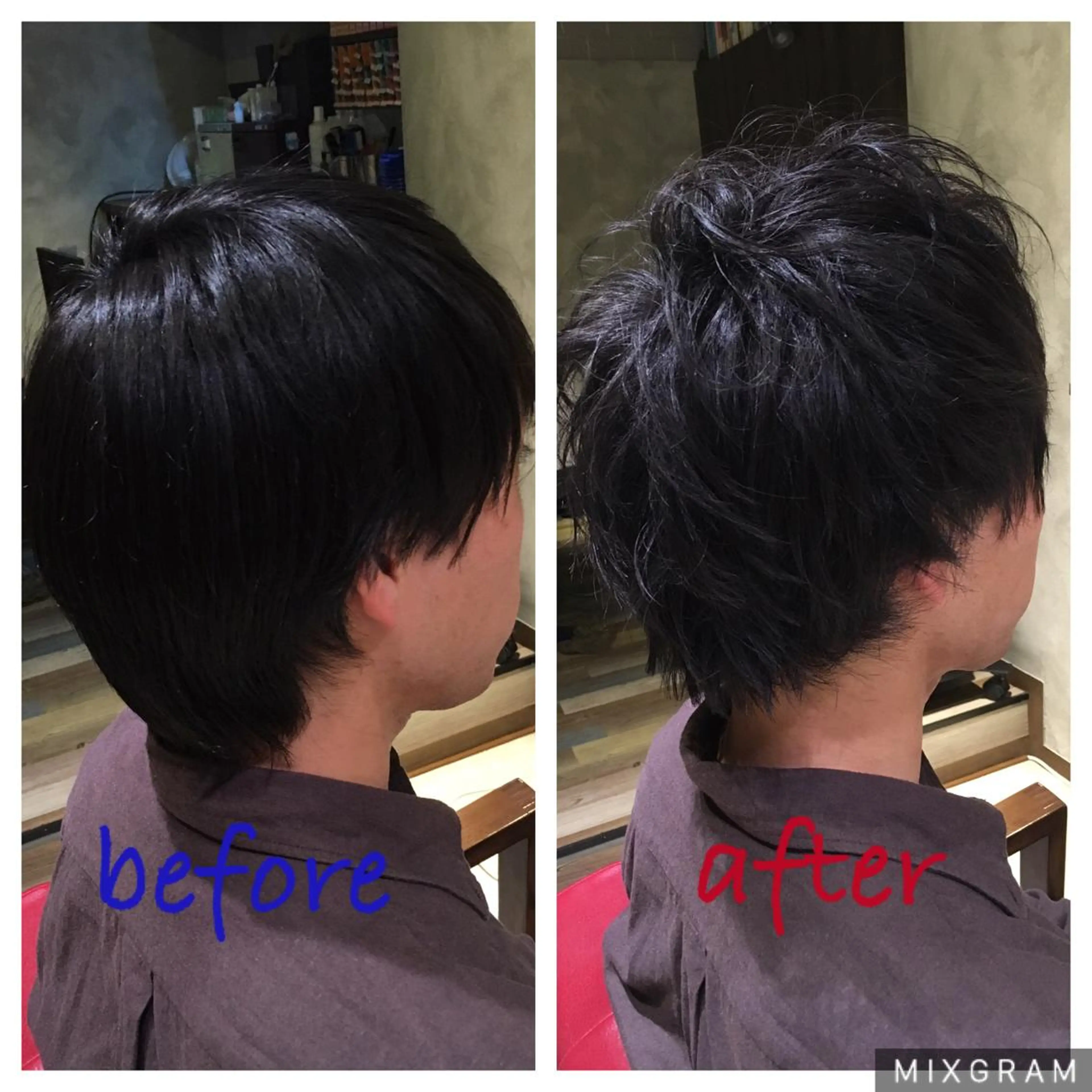 ショート メンズ 松村 崇弘のヘアスタイル