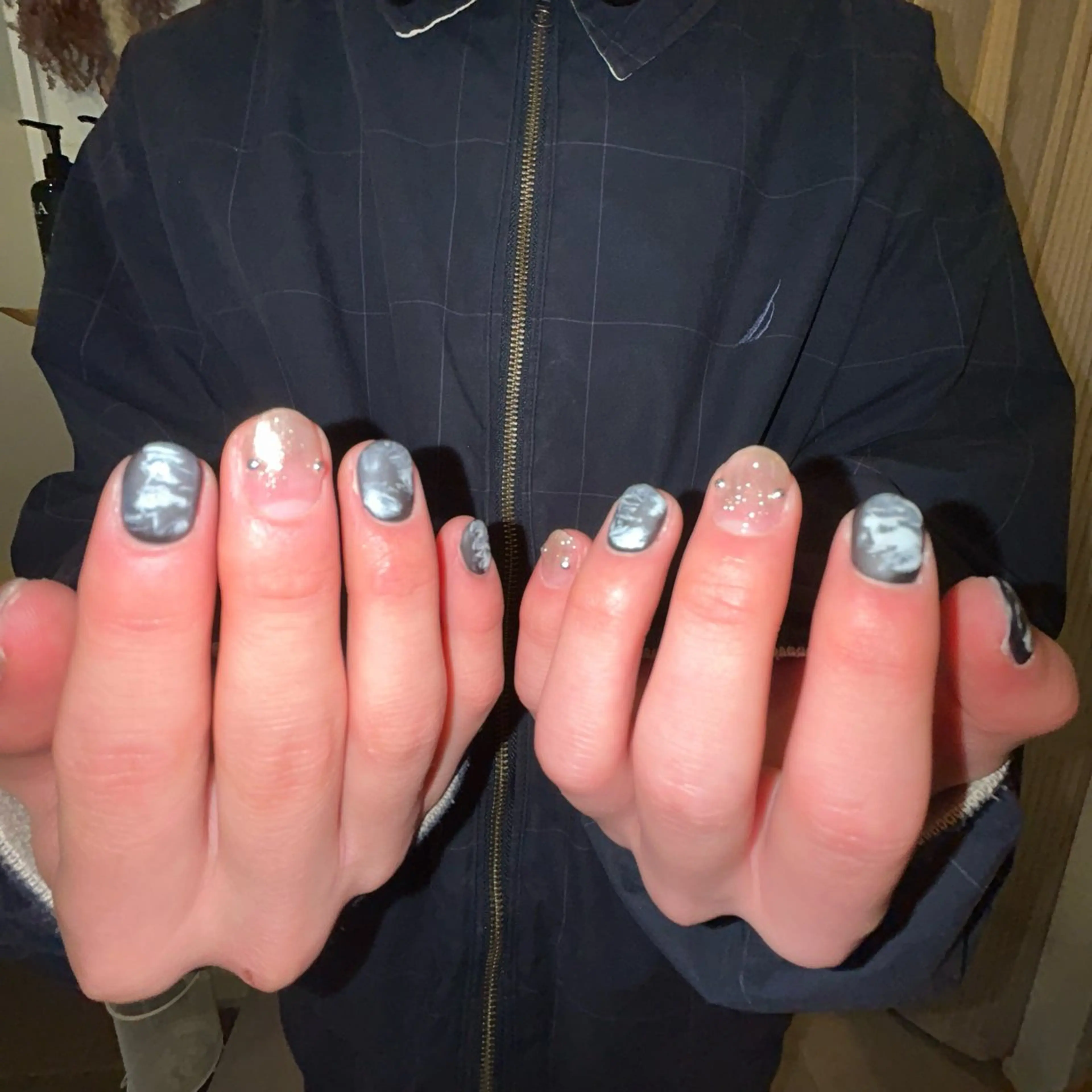 メンズ ネイル Kotone ஐ⋆*のネイルデザイン