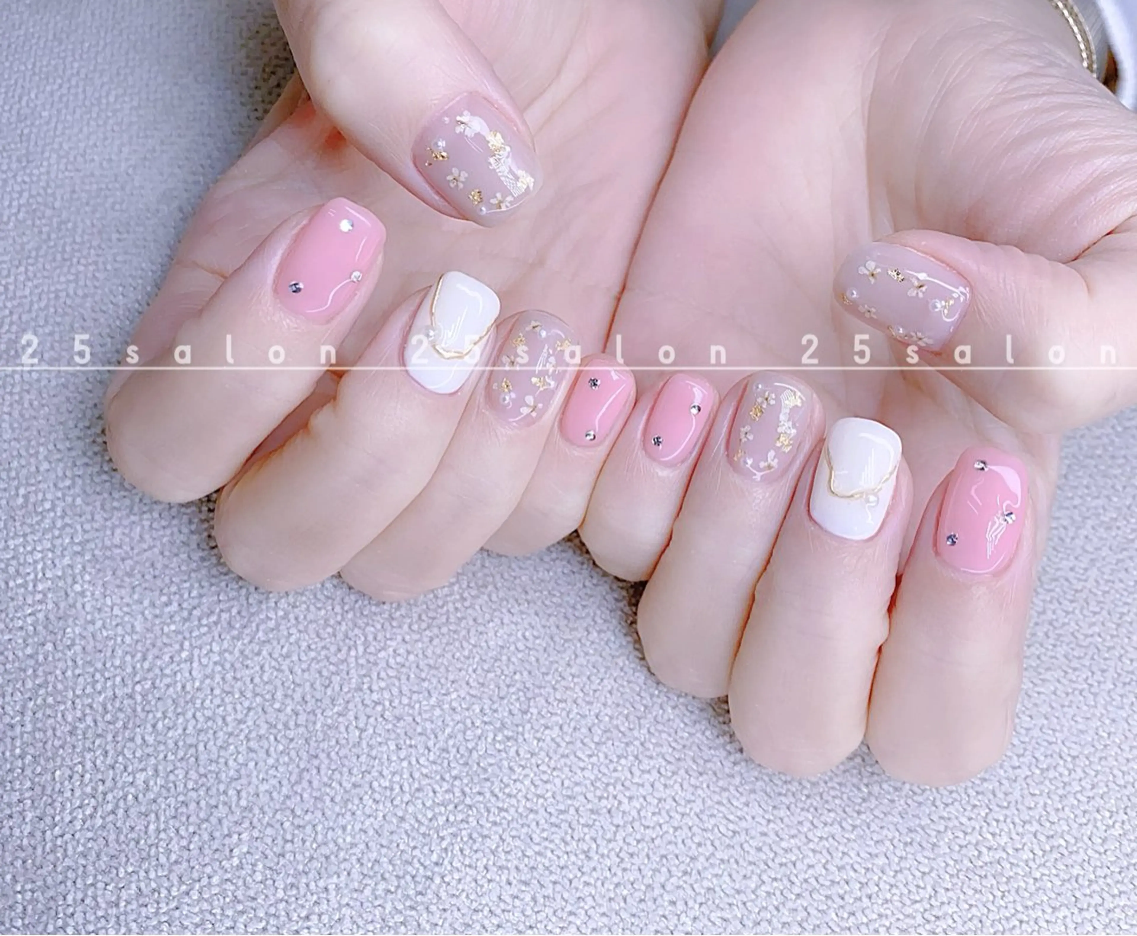 ネイル オーロラネイル チークネイル フットネイル フレンチネイル ジェルネイル 2 5のマツエク・マツパデザイン