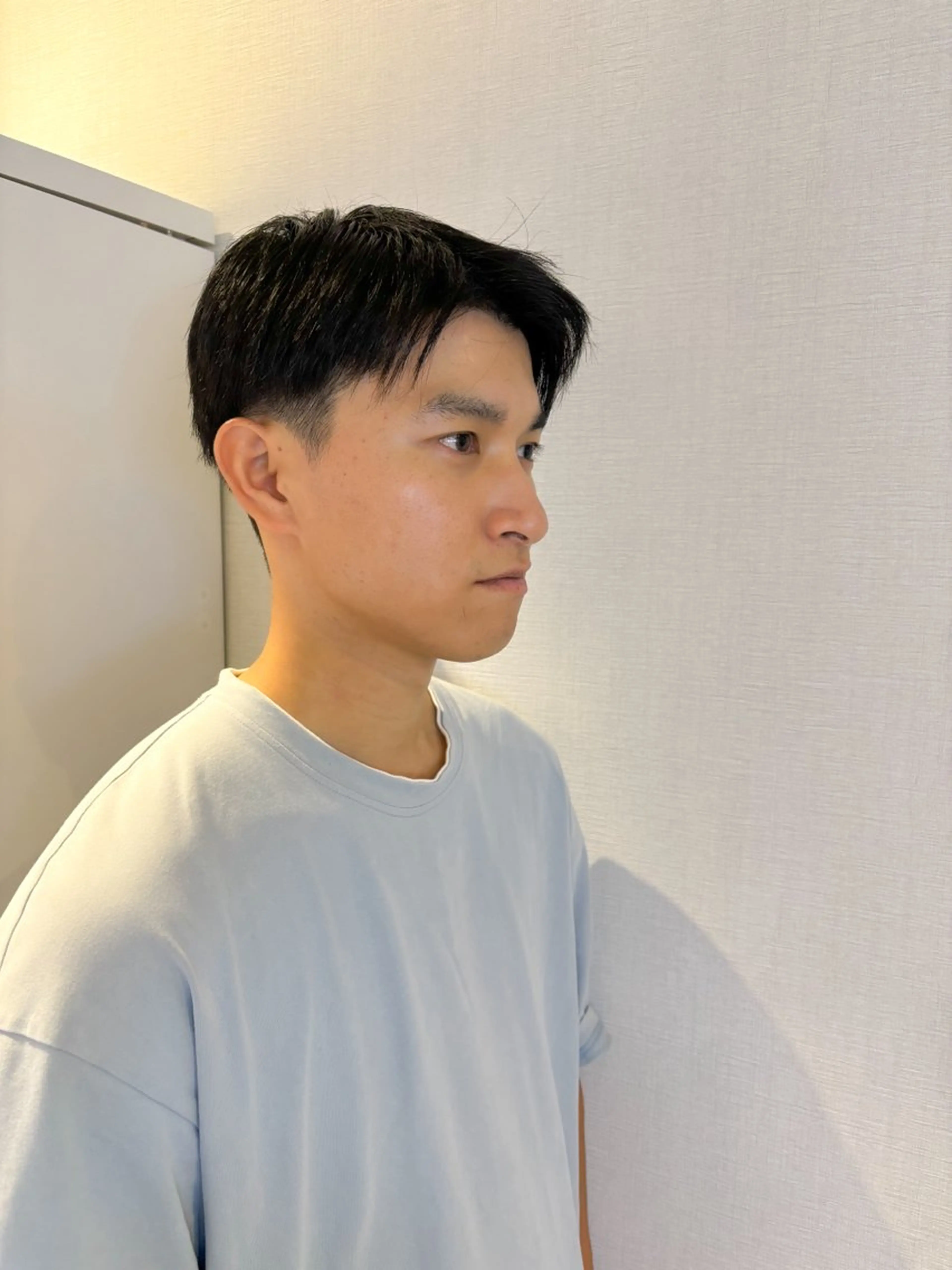 メンズ アップバング Kaho🌼/メンズ ニュアンスパーマのヘアスタイル