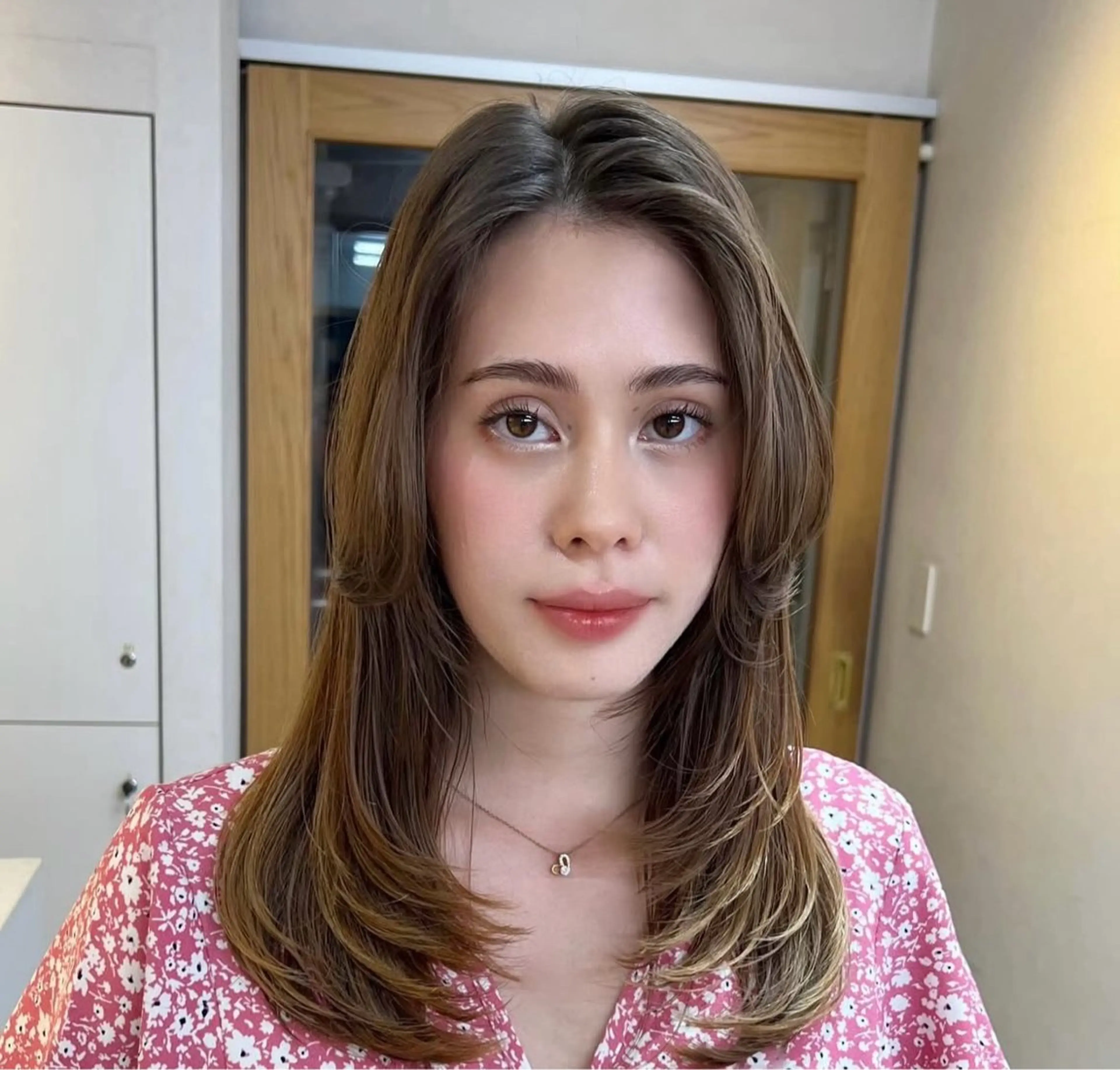 ロング カット トリートメント 表参道/kozue/ 艶髪/髪質改善のヘアスタイル