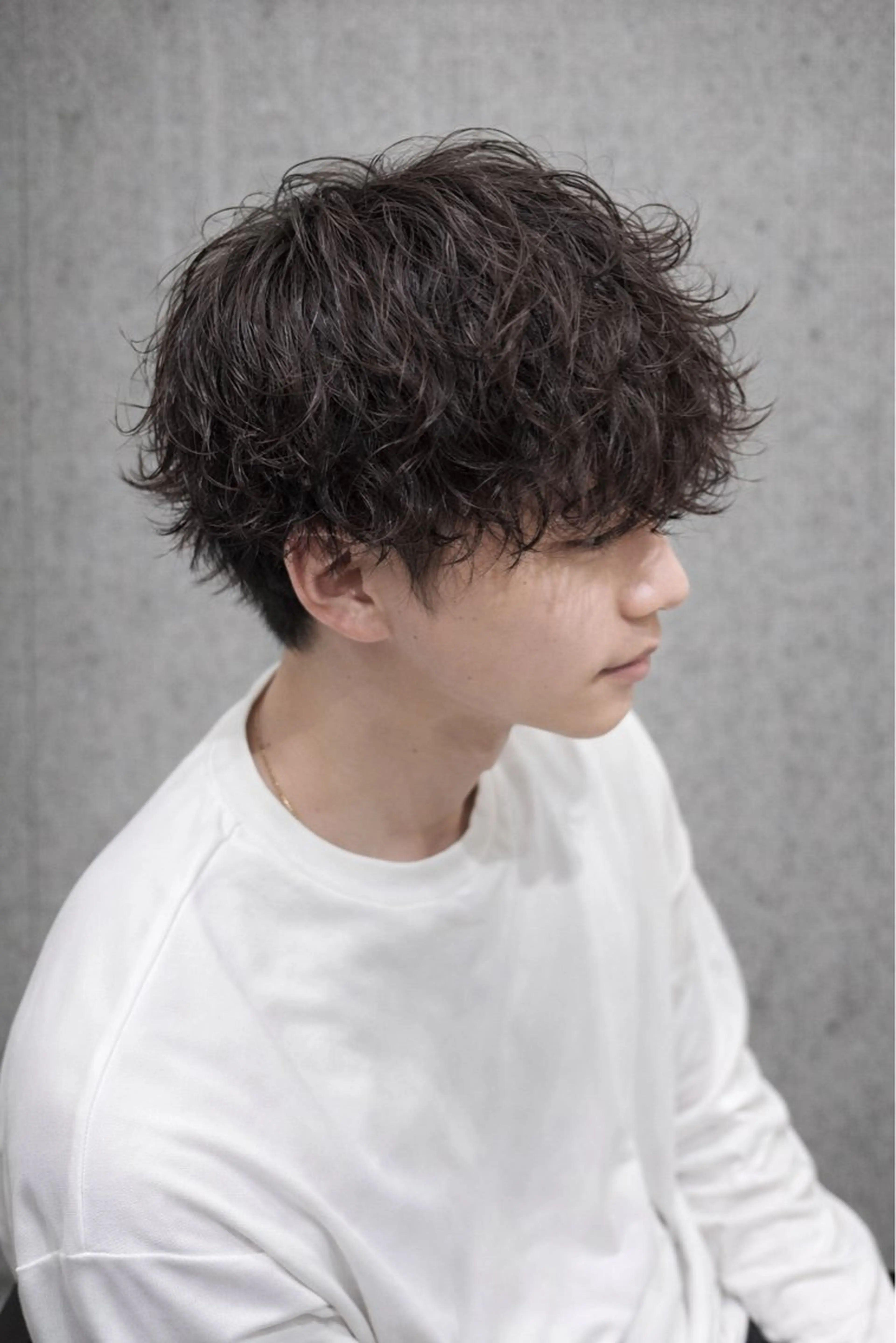 ショート カット パーマ 朝3分で決まる kouta🪽のヘアスタイル