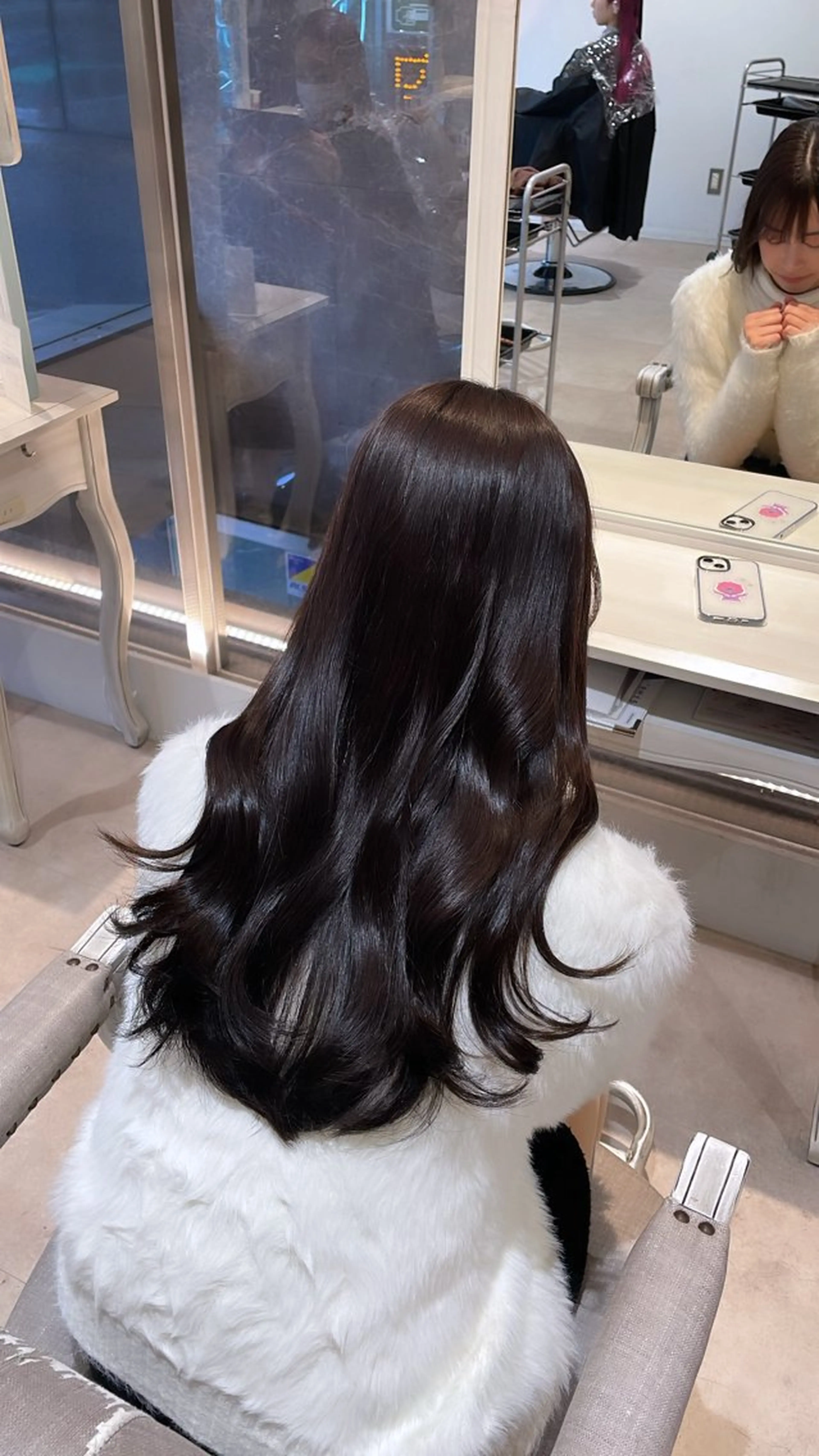 ロング カラー イルミナカラー CreBiA🎀 ayaのマツエク・マツパデザイン