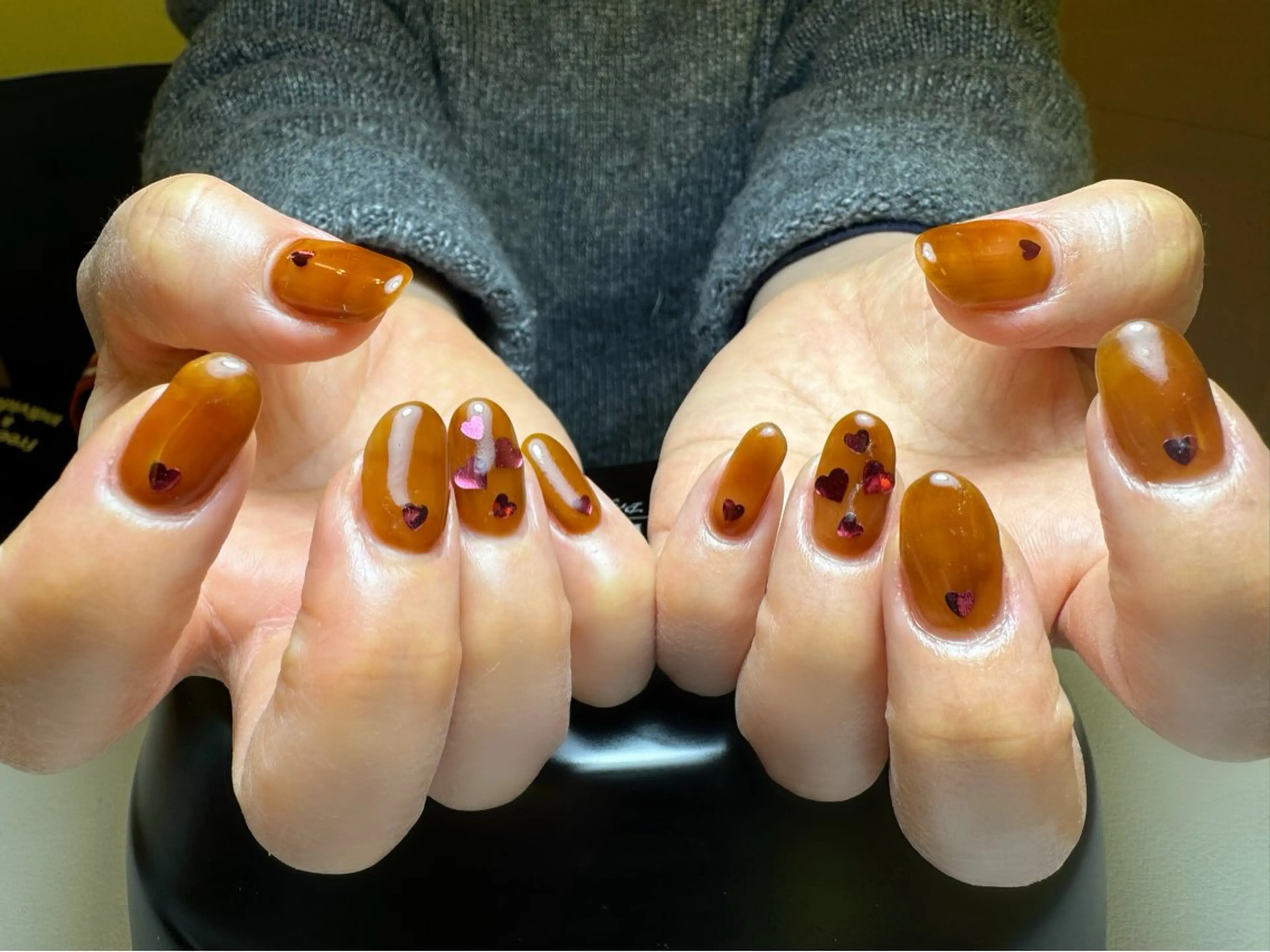 ネイル ホログラムネイル ハンドネイル M. KOTOMIのネイルデザイン