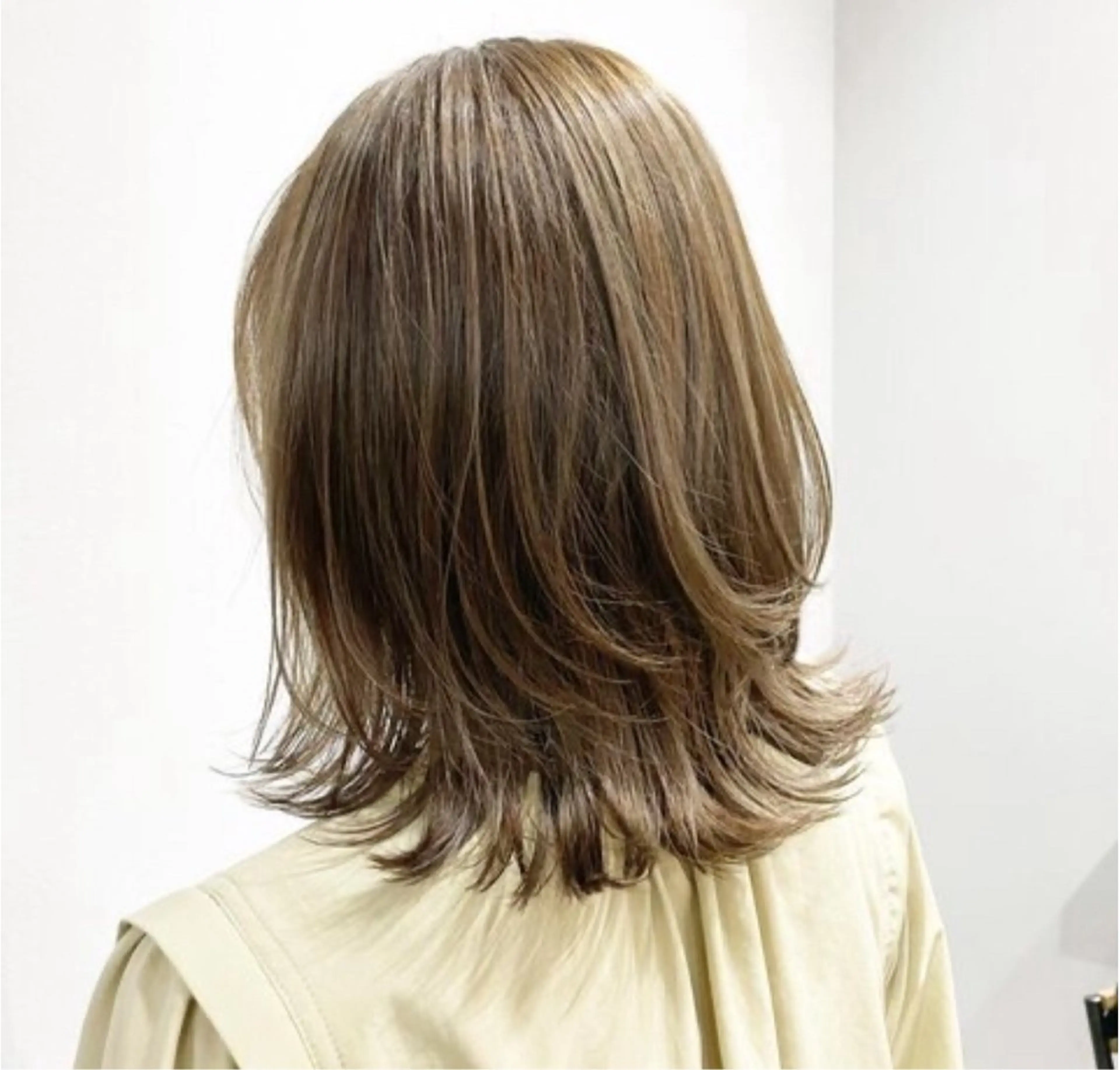 カラー 🫧ハイライトモデル 募集🫧溝口結麻のヘアスタイル