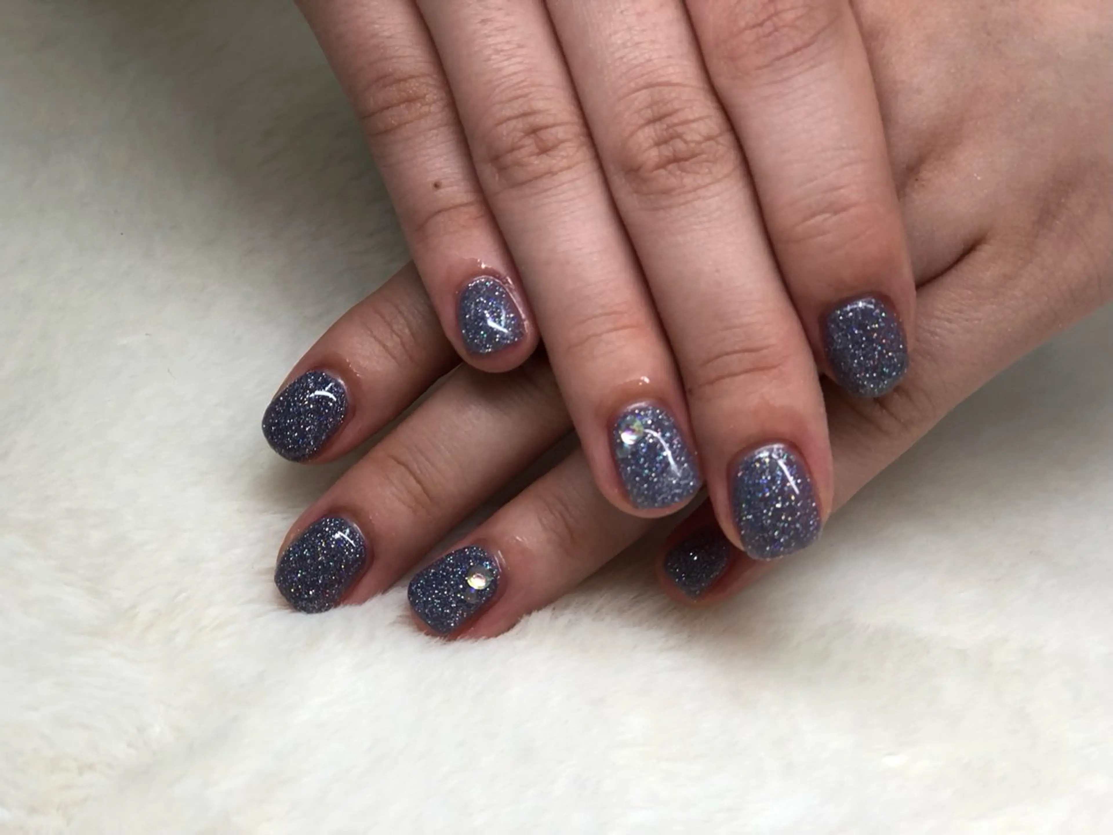 ネイル フラッシュネイル ワンカラーネイル 心斎橋Salon Epokkuのネイルデザイン