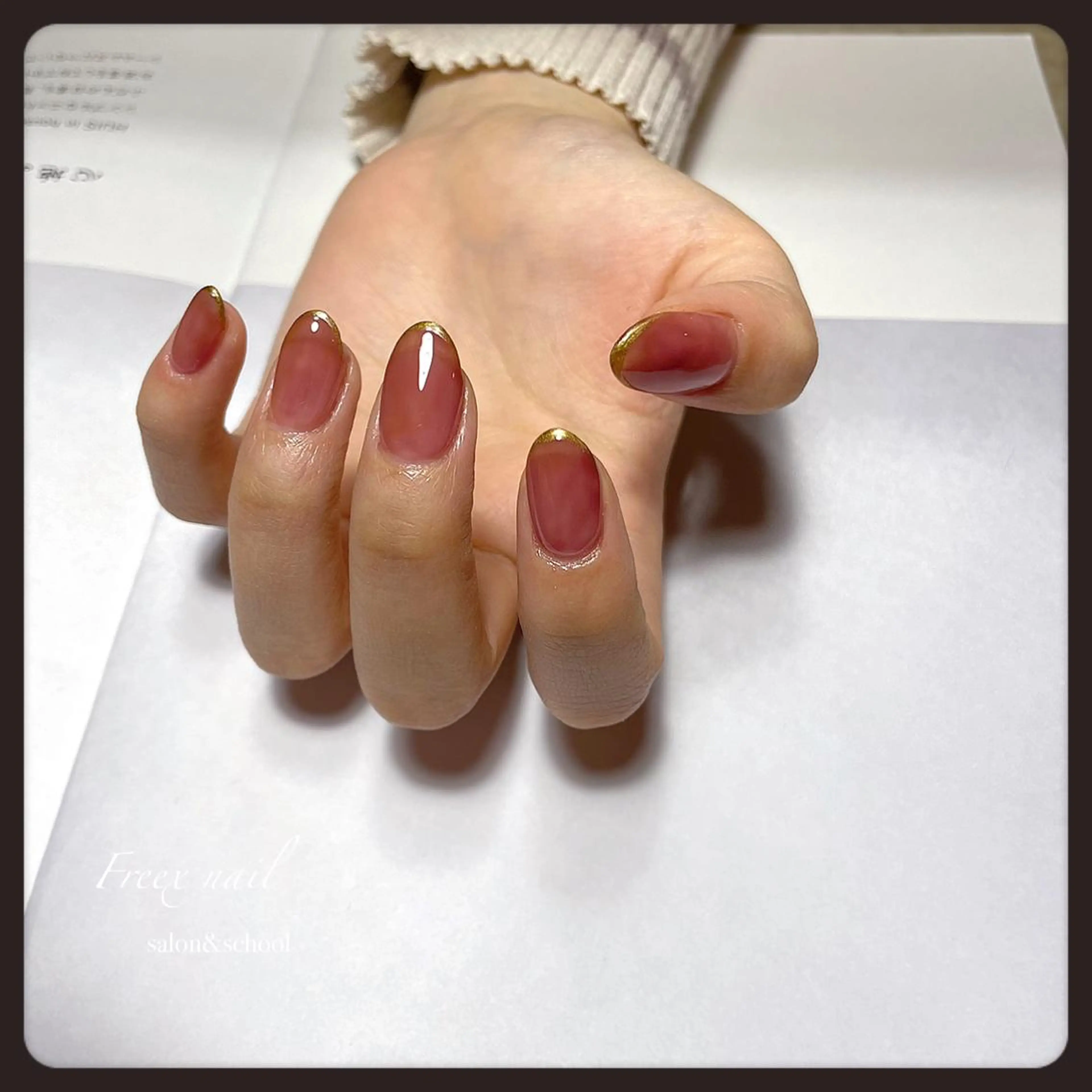 ネイル ハンドネイル ハンドケア freex nail /ニュアンス/個性派のネイルデザイン