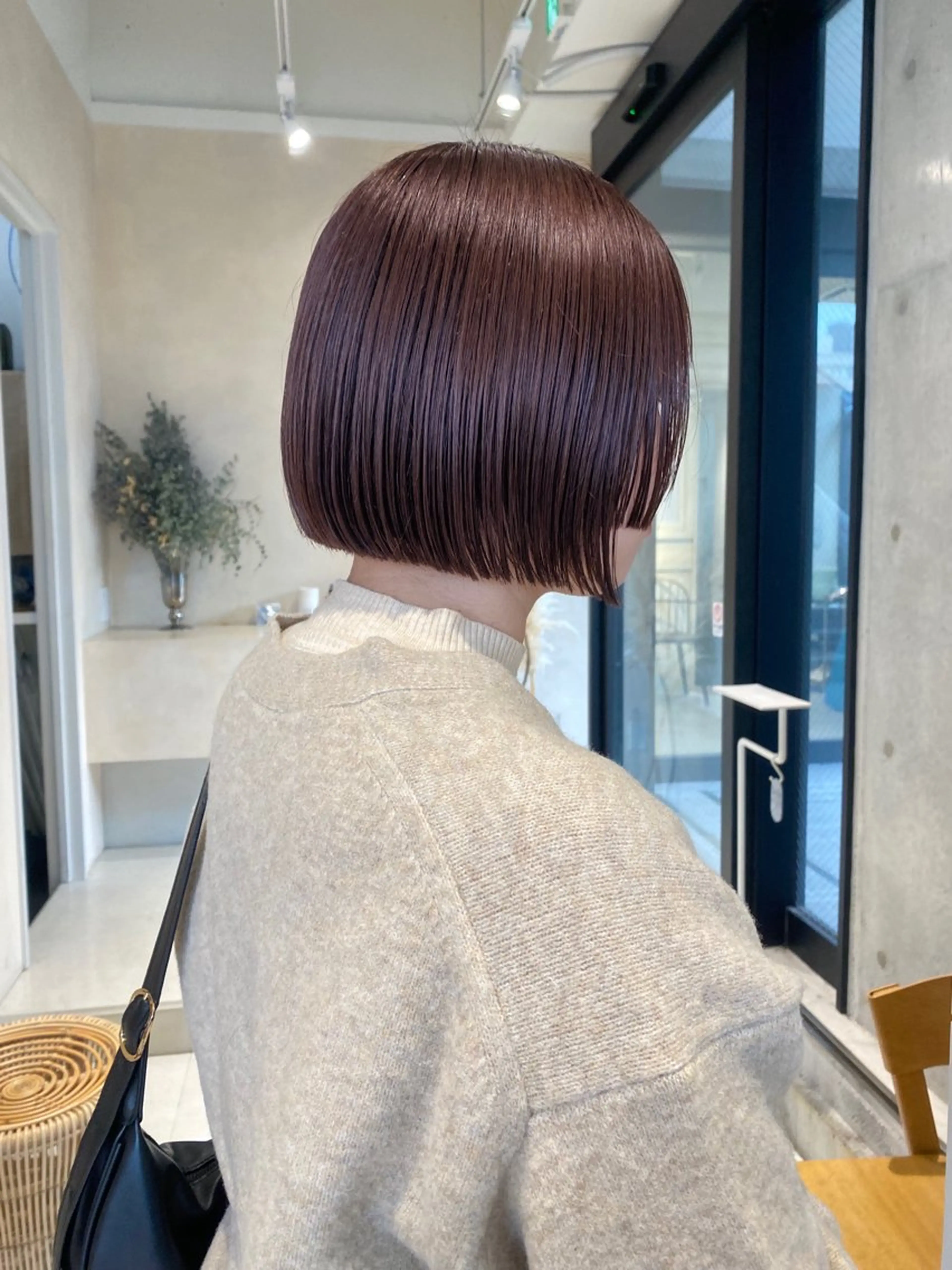 ショート ボブ/ミニボブ 透明感カラーkadoのヘアスタイル