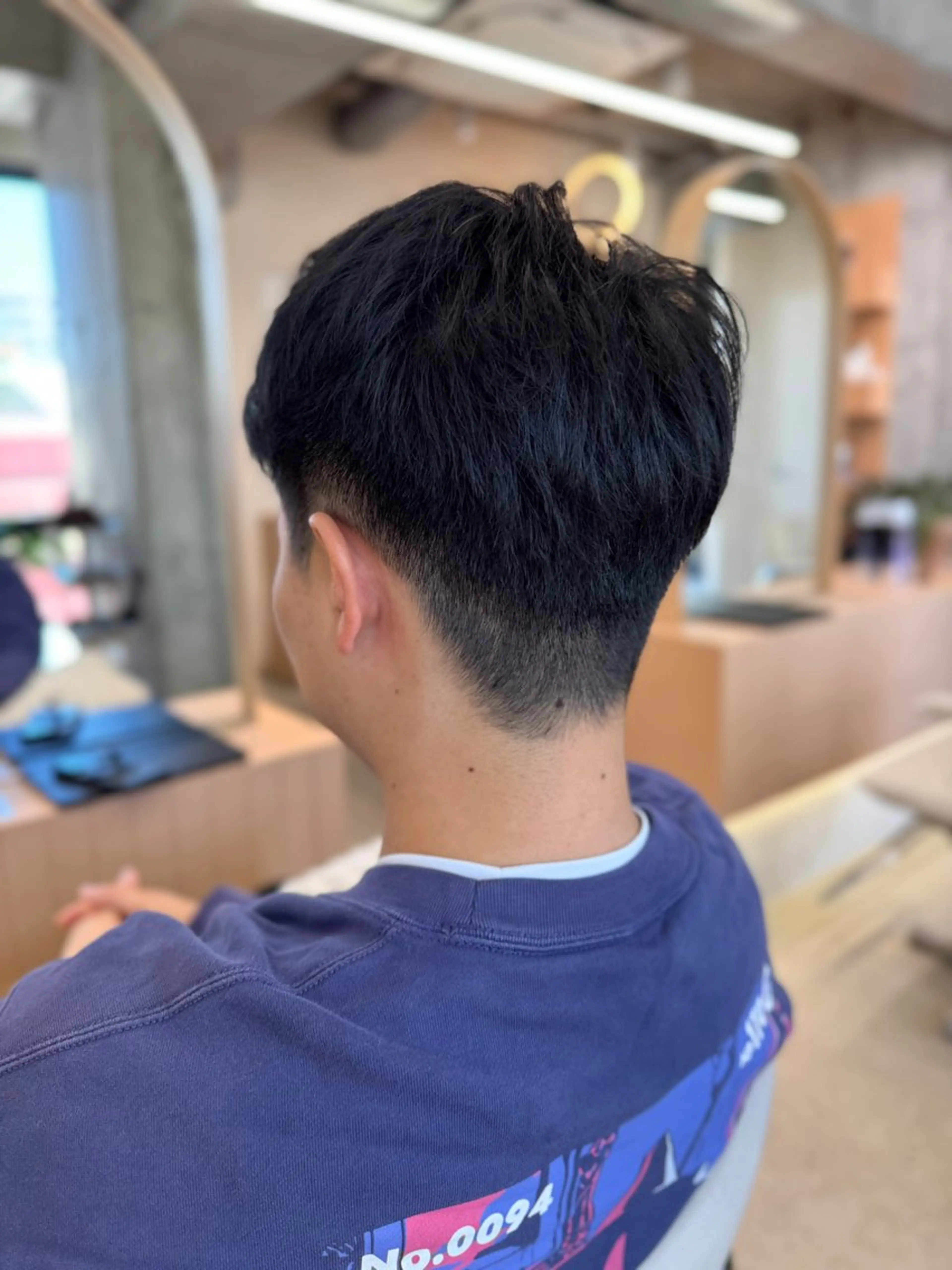 メンズ フェードカット 刈り上げ カット ふくおか ななのヘアスタイル