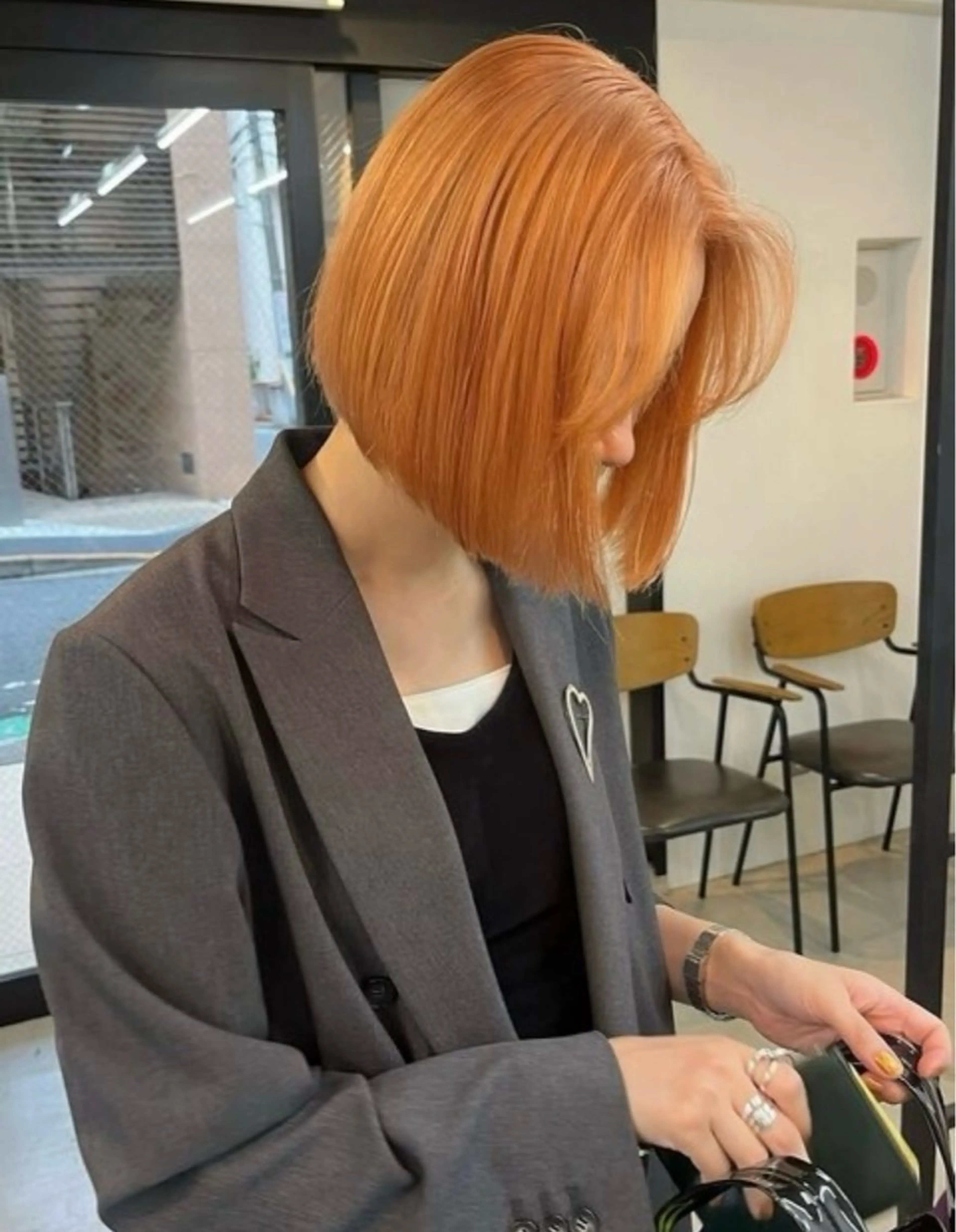 ショート カラー ブリーチ 🎀MAMI🎀 💖のヘアスタイル