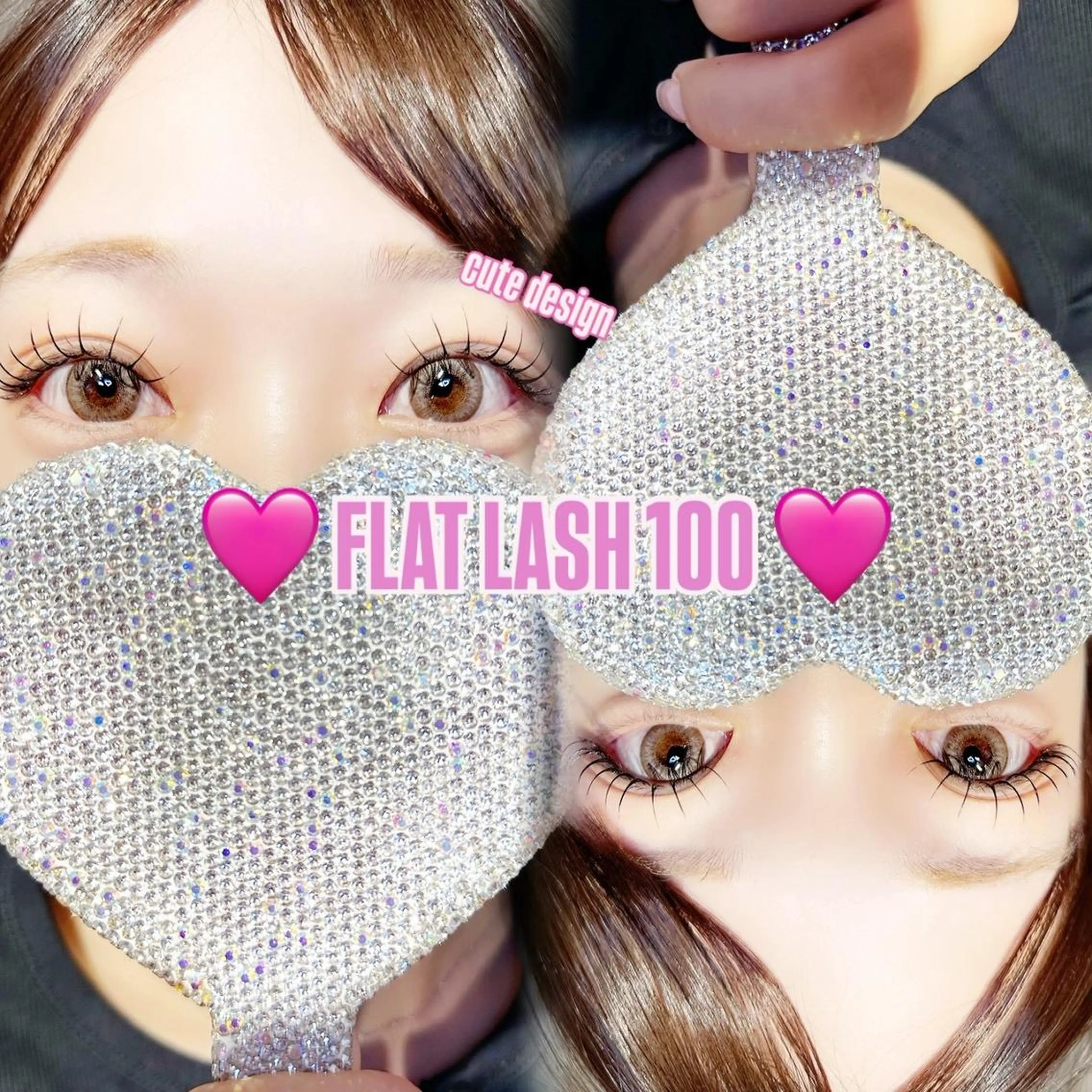 マツエク・マツパ フラットラッシュ 一重×まつ毛パーマ HAPPINAS COCONA🥥のマツエク・マツパデザイン