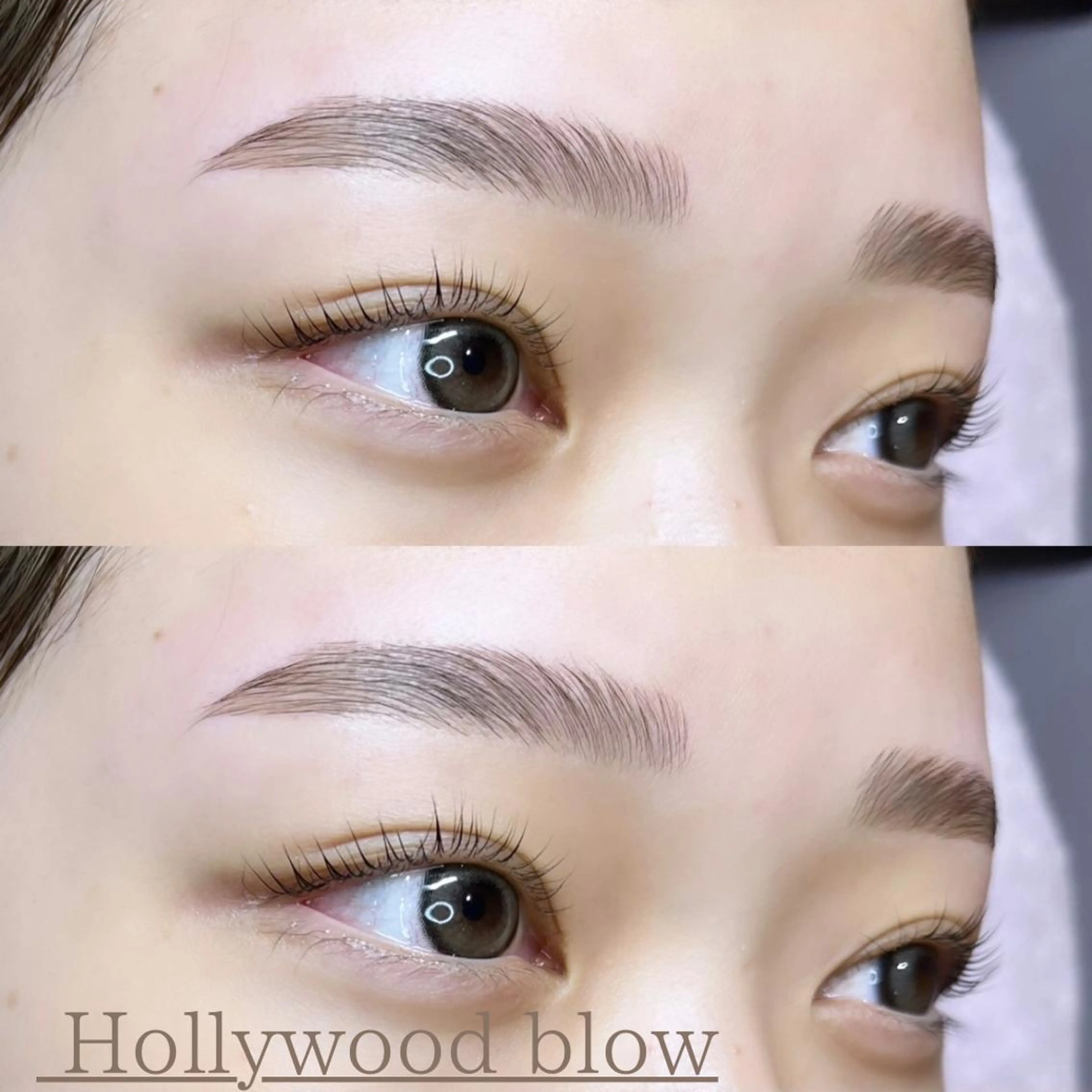 マツエク・マツパ アイブロウ ハリウッドブロウリフト 𓍯 Miyaki𓍯のマツエク・マツパデザイン