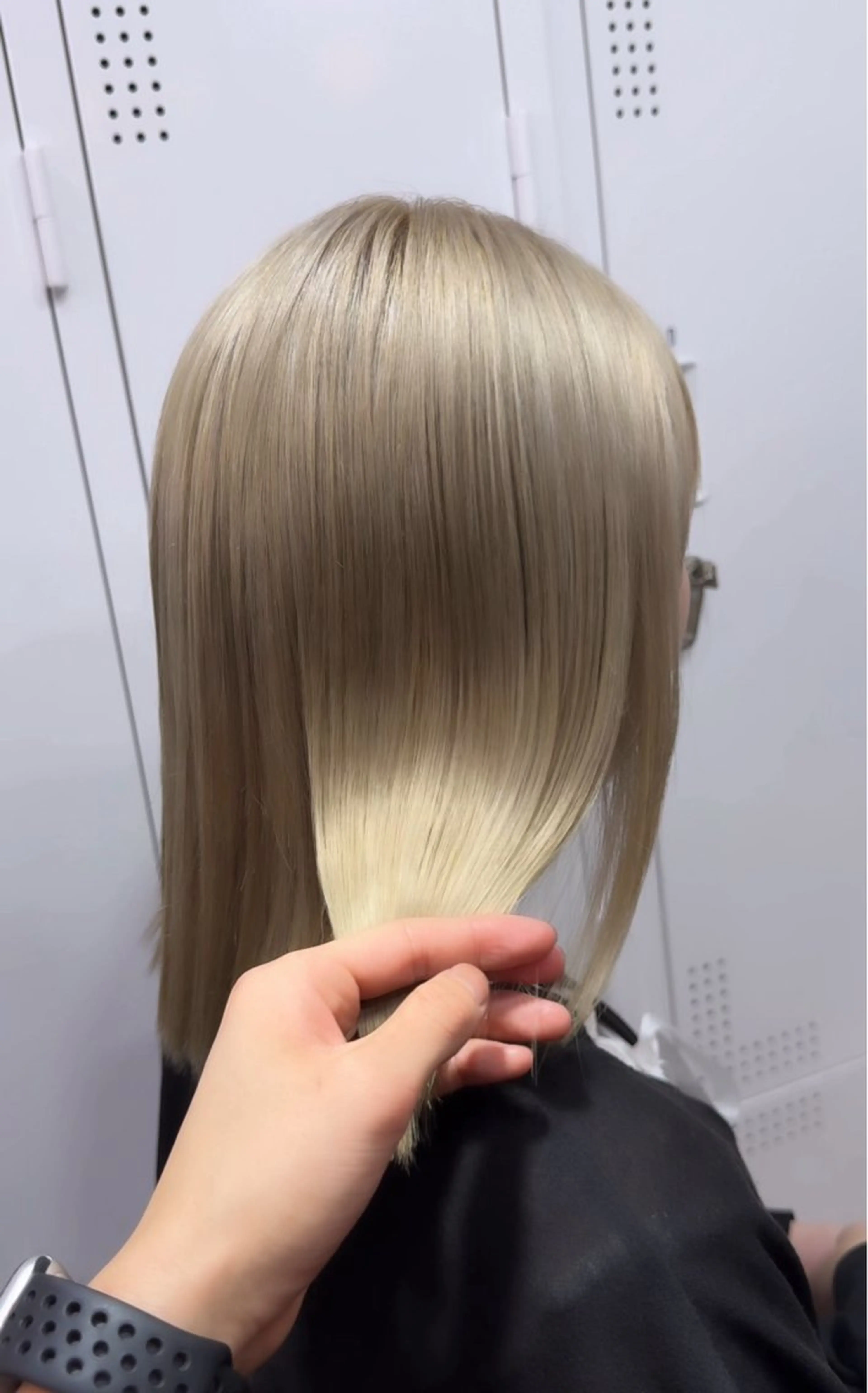 ミディアム カット ヘアカラー トリートメント ✂︎透明感カラー特化 /日和優真✂︎のヘアスタイル