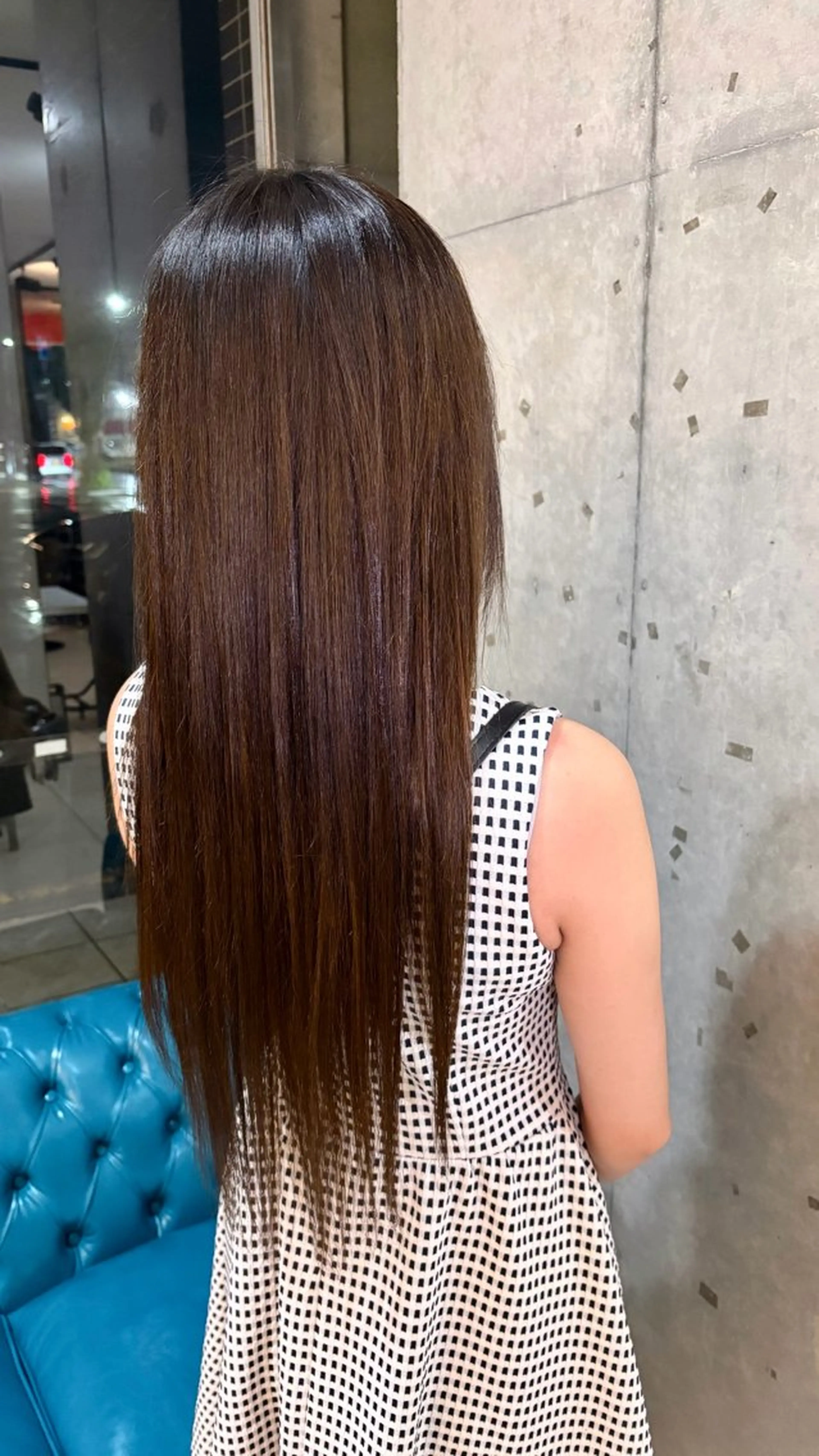 縮毛矯正の写真