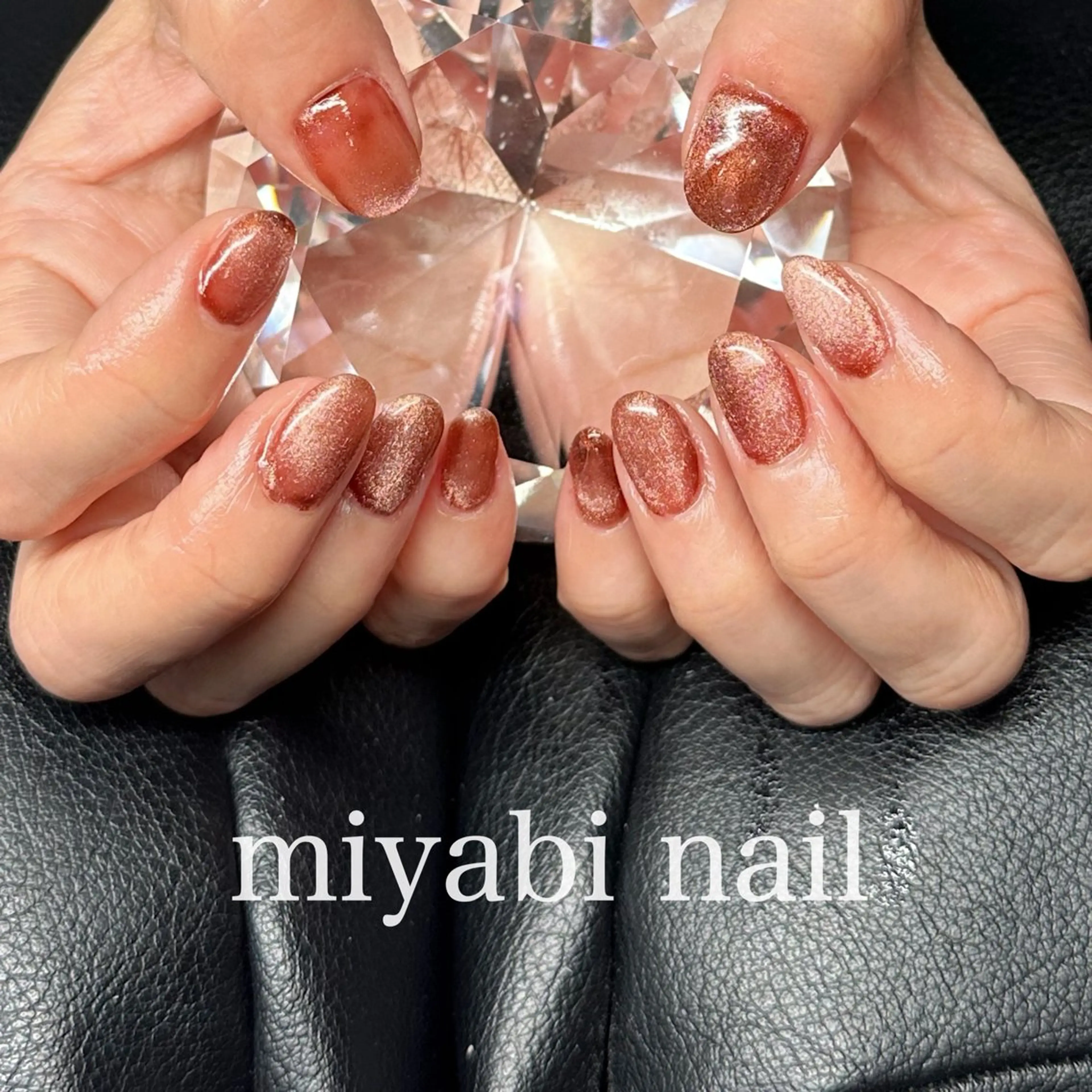 ネイル ハンドネイル miyabi nail 桂川駅近くのネイルデザイン