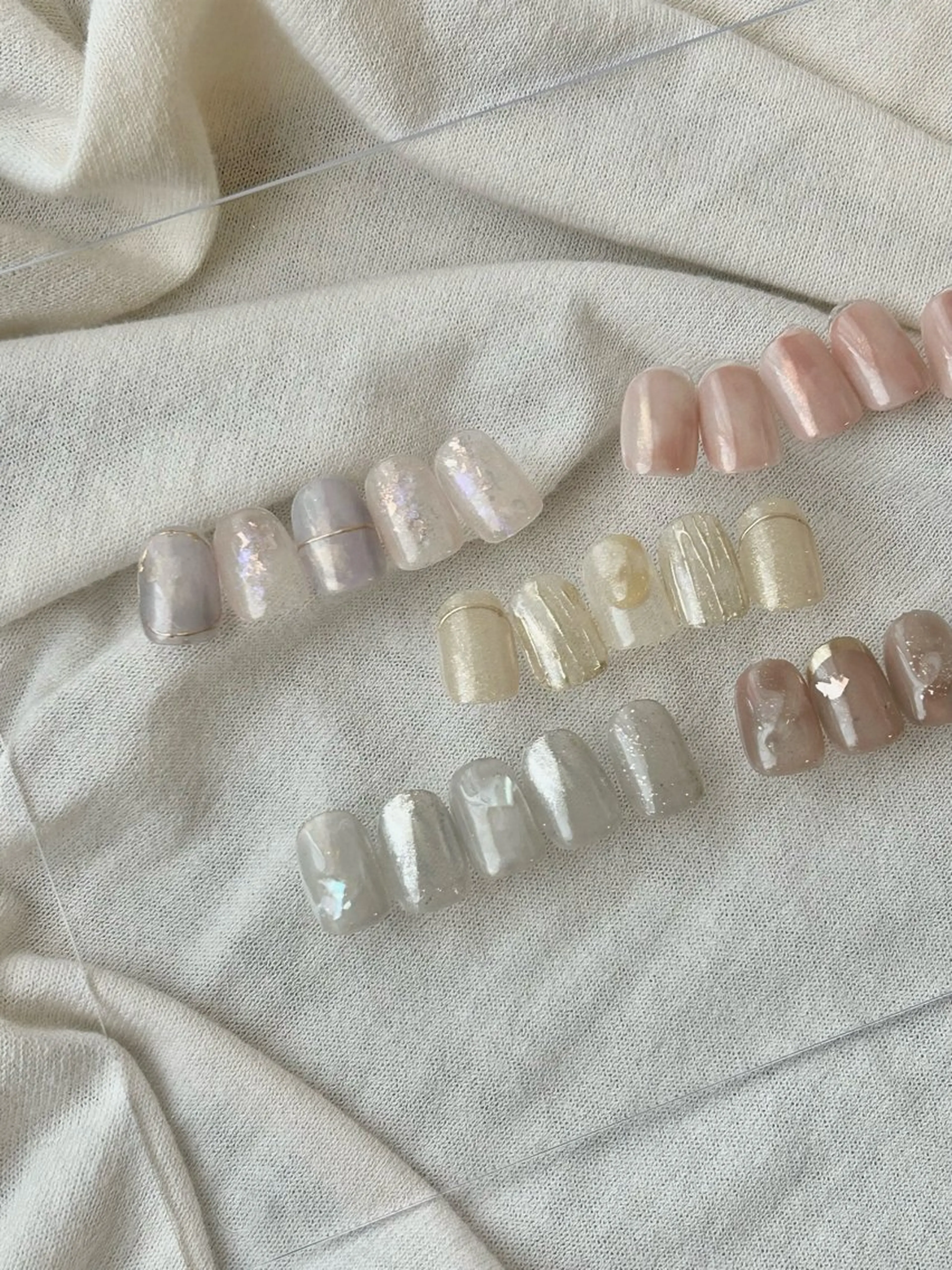 【オープンセール価格】【オフあり・オフなし両方可】マンスリーデザイン（月替わりの儚げニュアンス定額デザイン）の写真