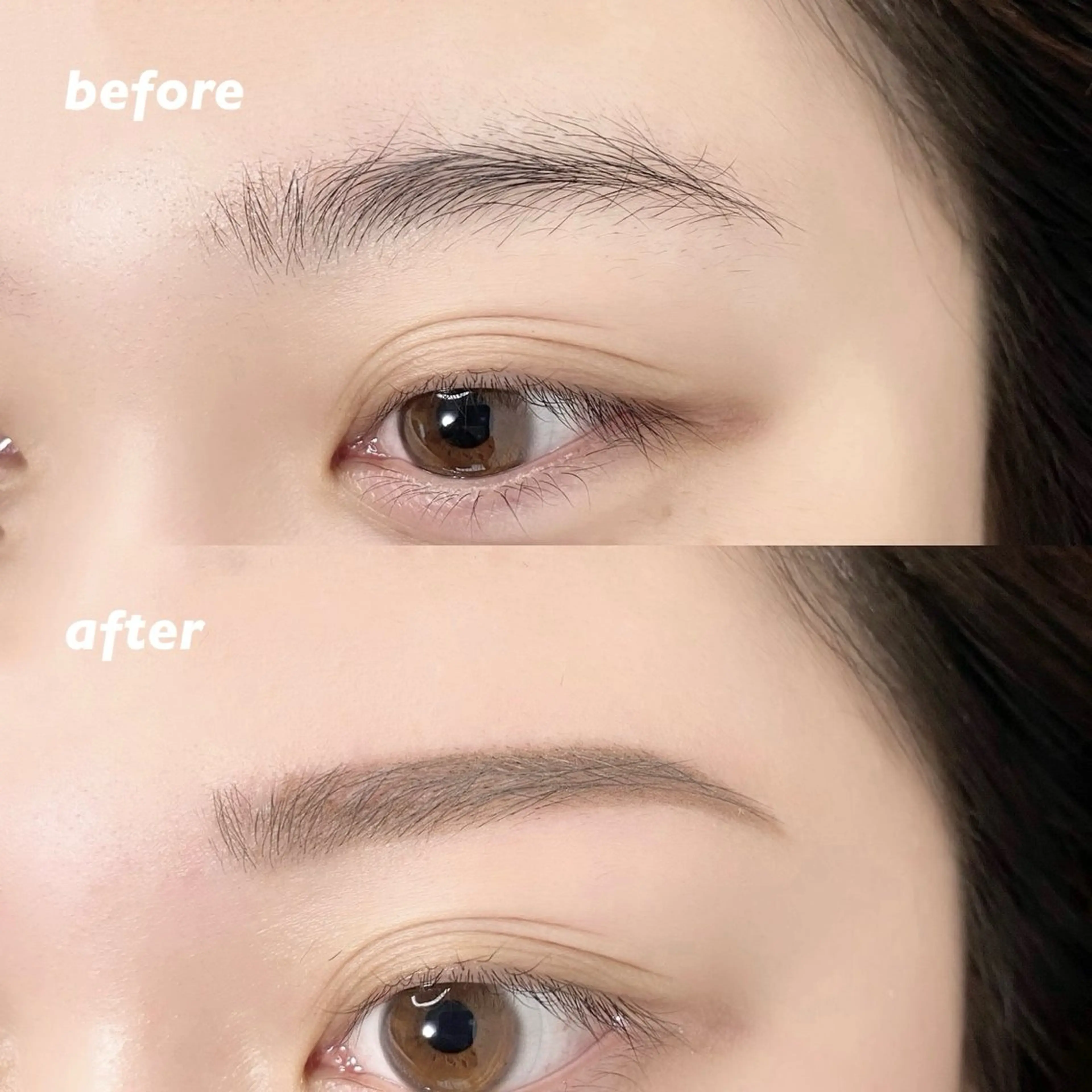 アイブロウ ワックス脱毛 Moe .のマツエク・マツパデザイン