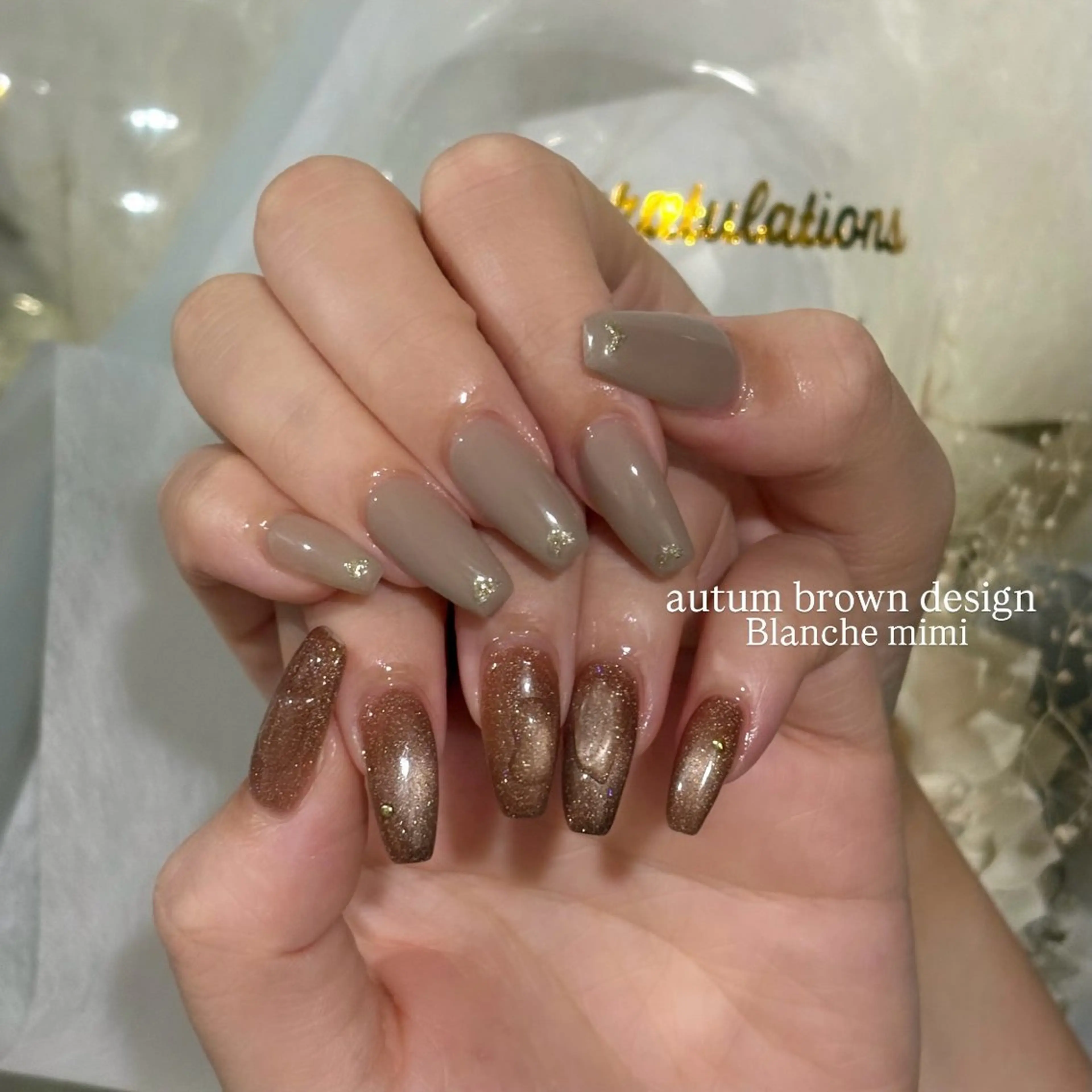 ネイル ハンドネイル Blanche mimi.u_aのネイルデザイン
