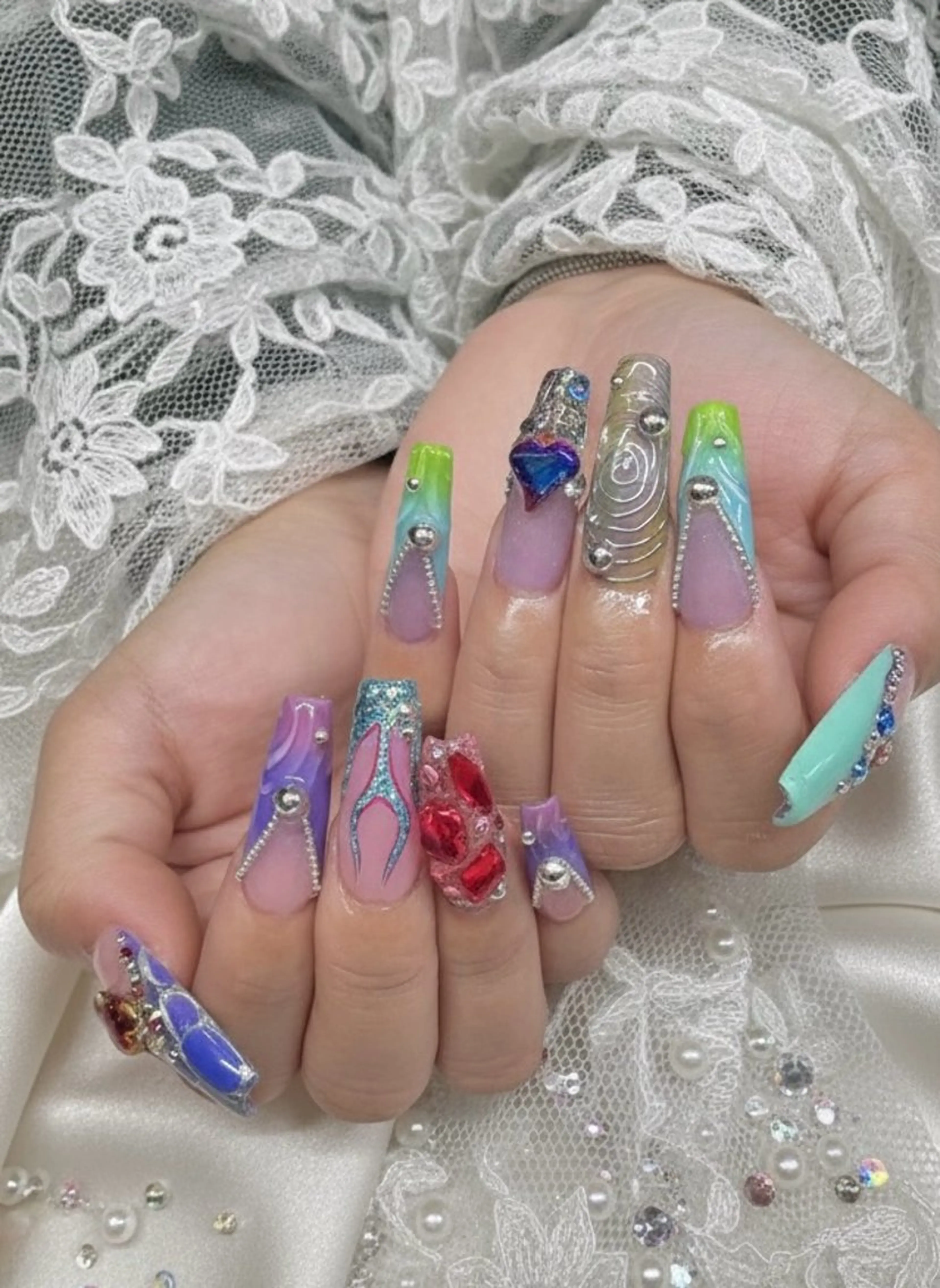 ネイル 長さ出し 韓国ネイル ロングネイル メンズネイル ワンカラーネイル ハンドネイル TUNEHA堂 (チュネハドウ)のネイルデザイン