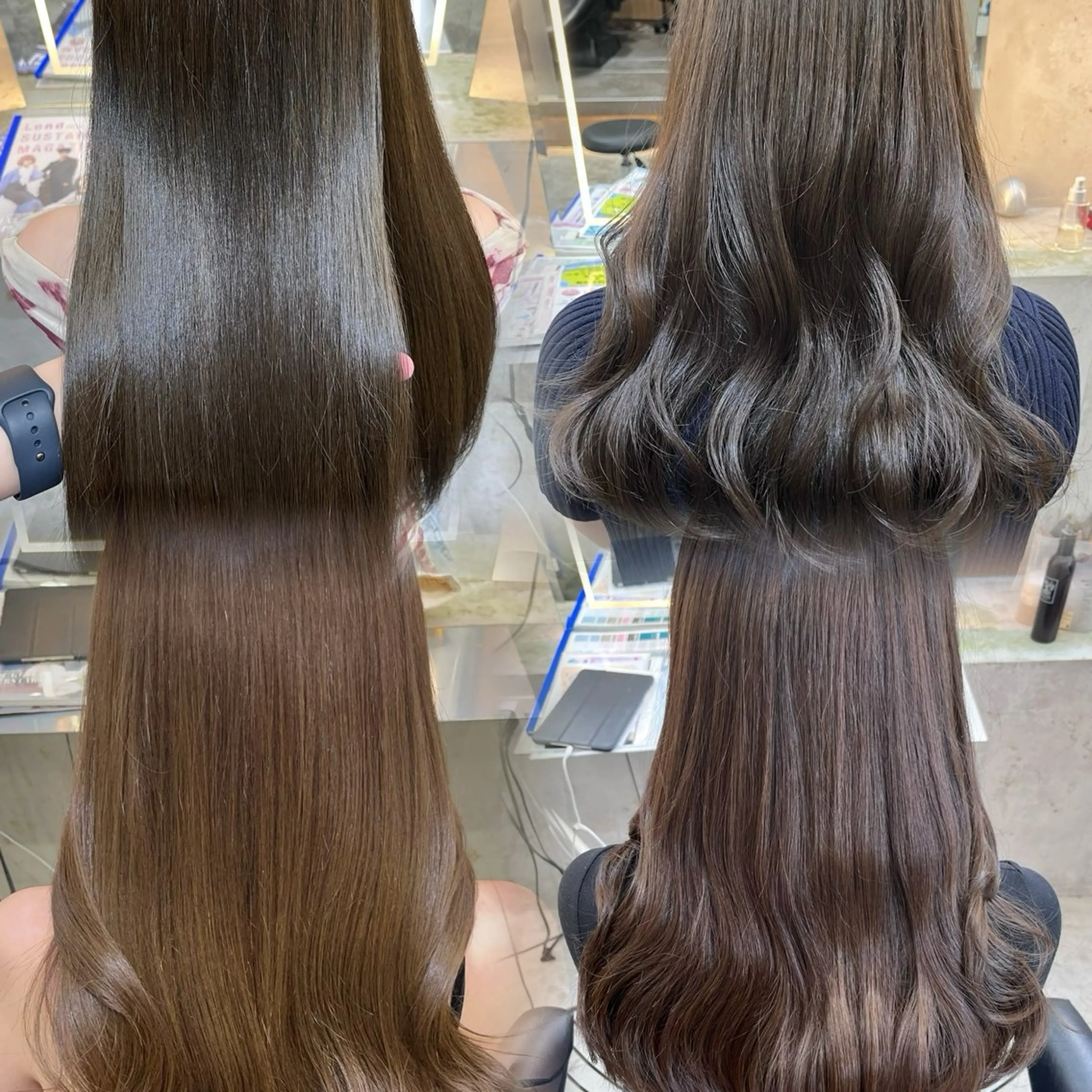 ミディアム レイヤーくびれヘア アレンジmanakaのヘアスタイル