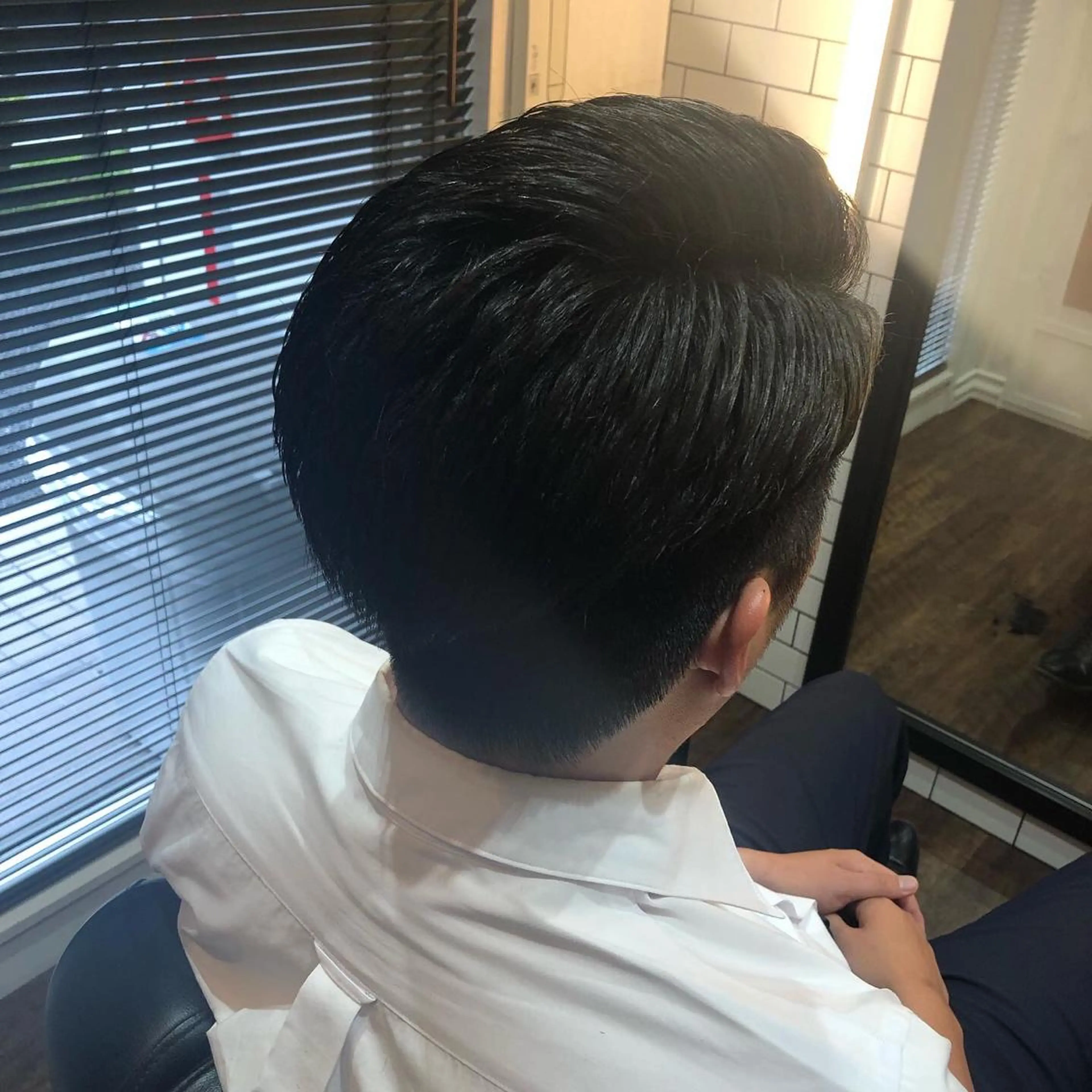 ショート メンズ 七三 ツーブロック ✂︎GENTLE✂︎ アキモトのヘアスタイル