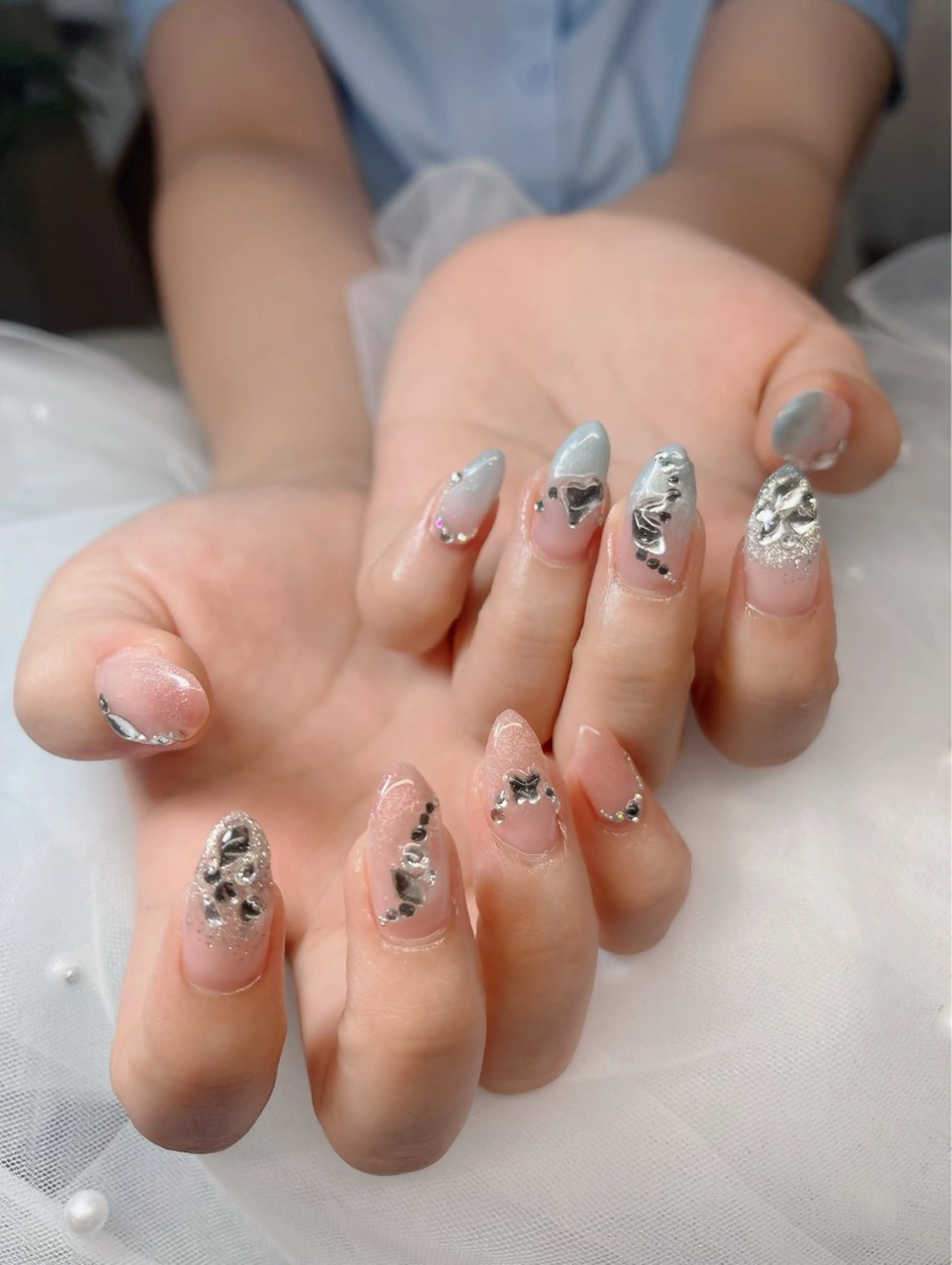 ネイル ハイネイル 自宅サロンのネイルデザイン