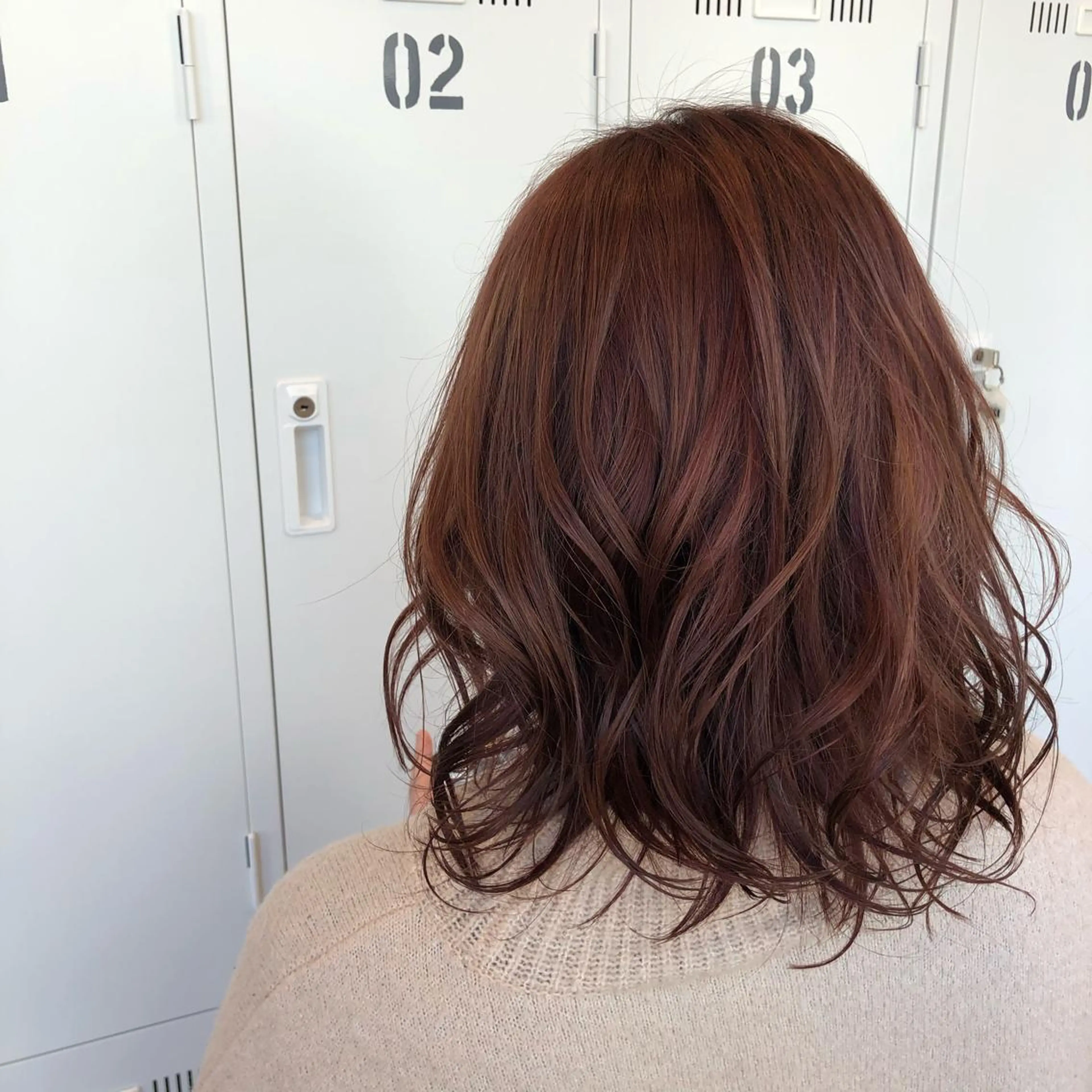 ミディアム Zina 梅田店 レイヤー/Miyuのヘアスタイル