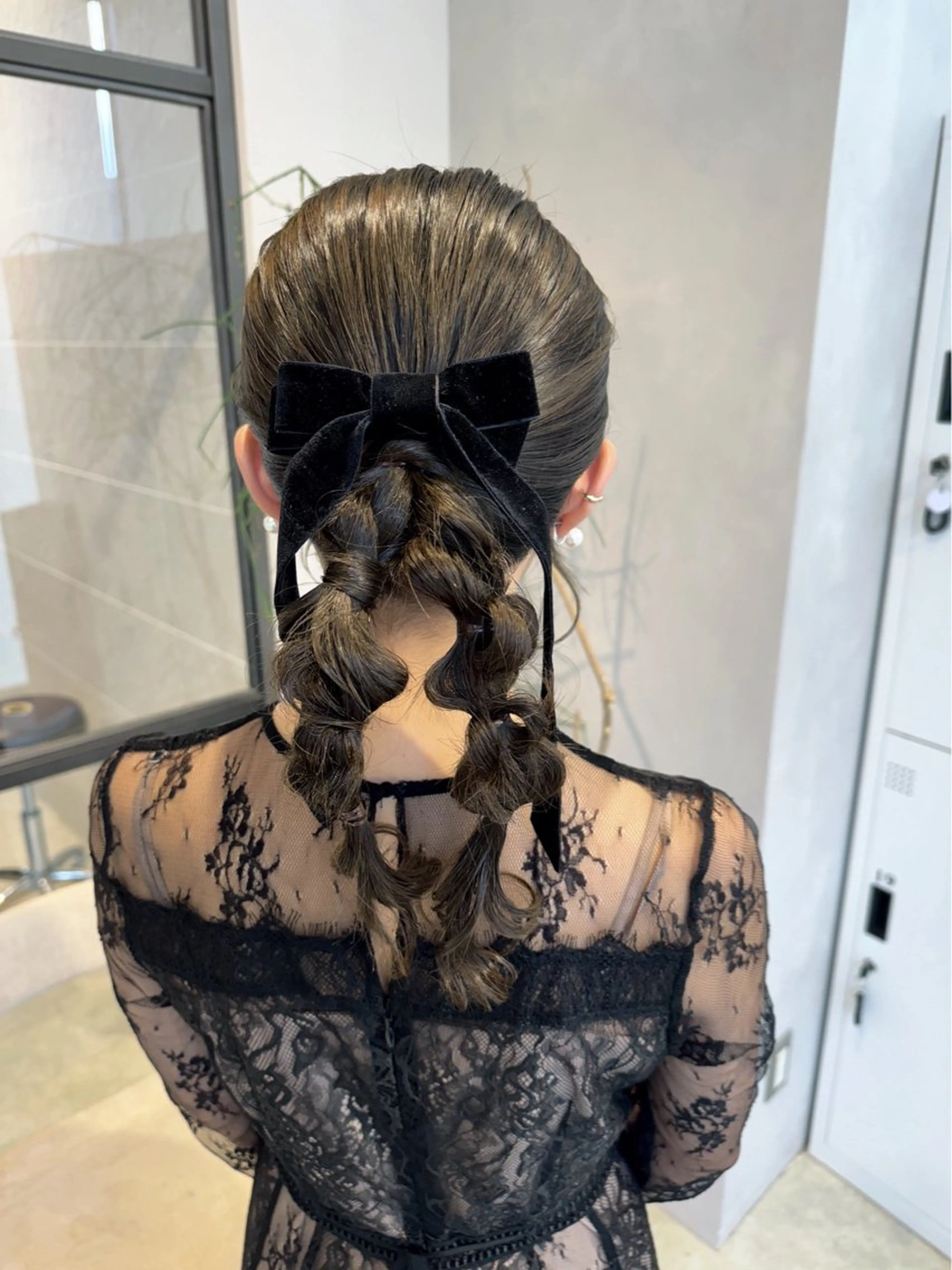 ヘアアレンジ 透明感カラー✨艶髪 制作🌱山根あゆみのヘアスタイル