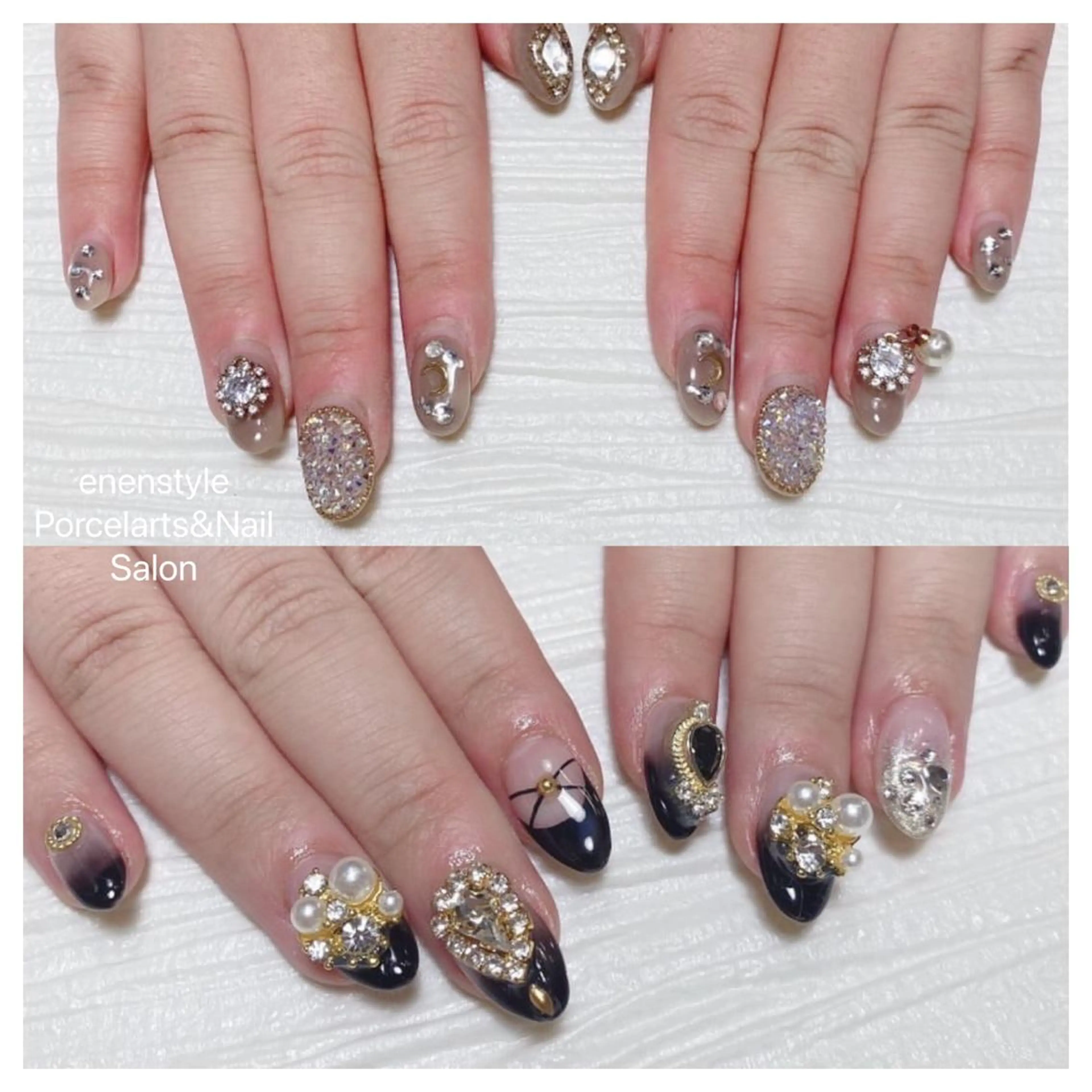 ミディアム ネイル 👑enen style👑のネイルデザイン
