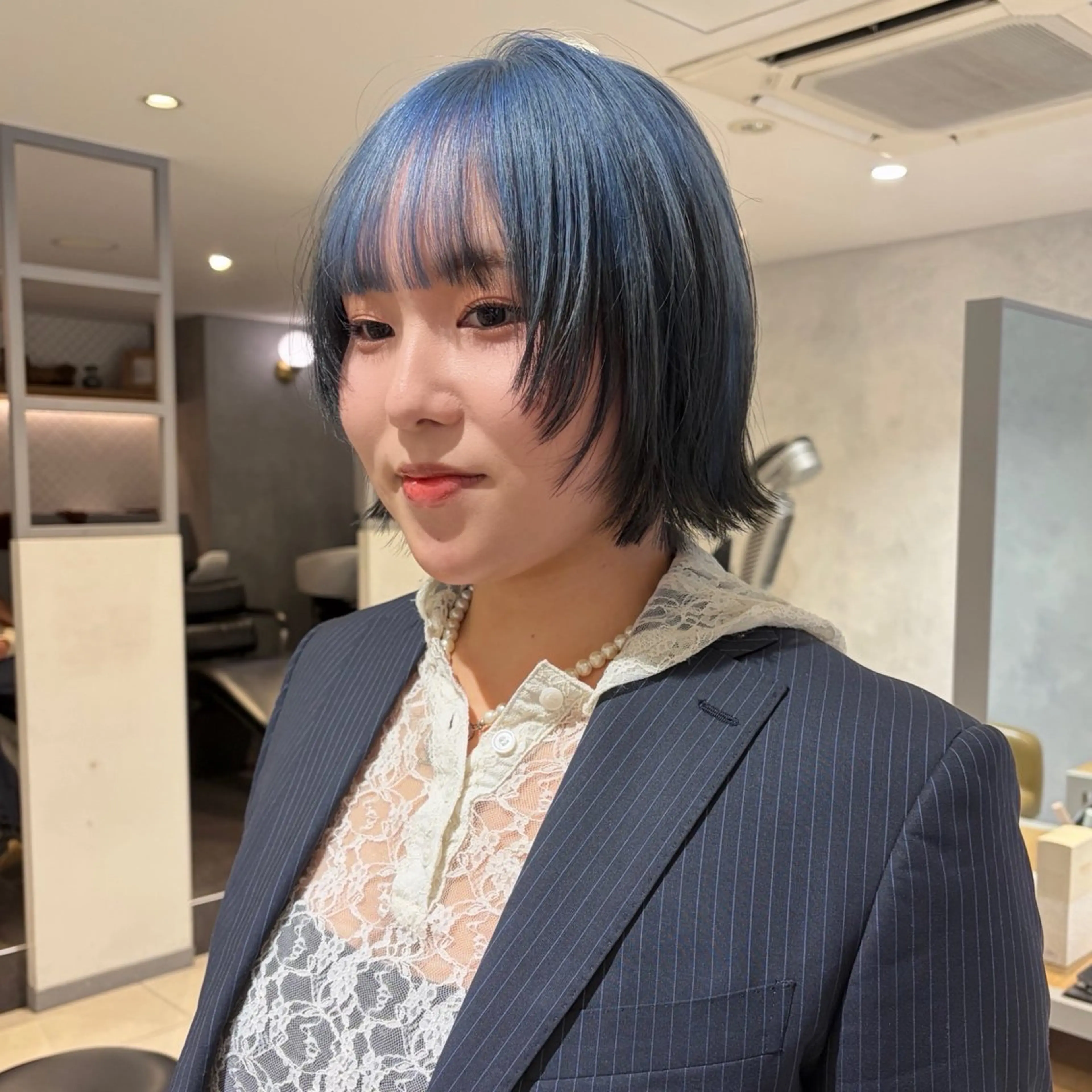 ショート カラー ヘアカラー 🦖ミニボブ/ボブ /MOEKA🦕のヘアスタイル