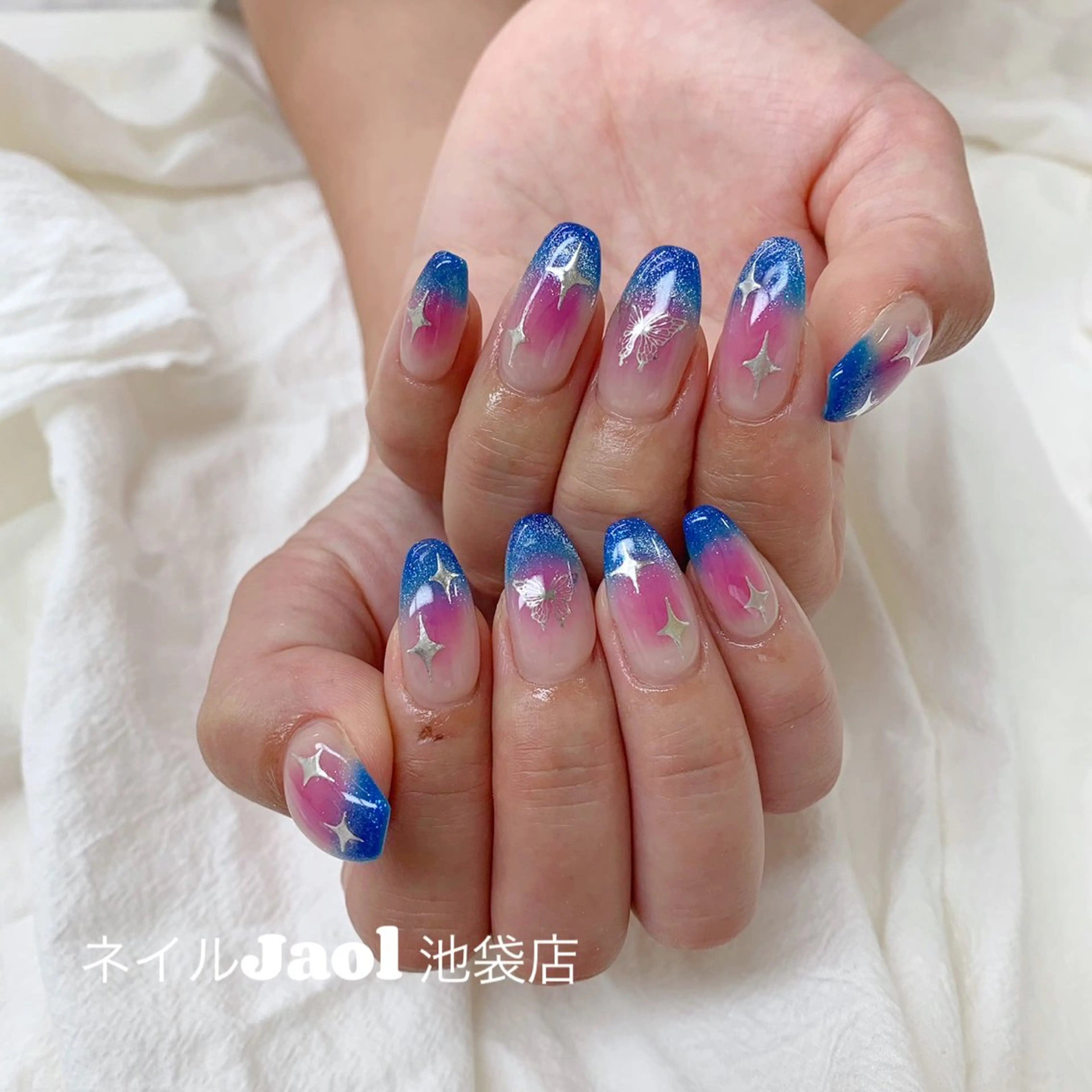 セミロング ネイルJaol 池袋のネイルデザイン