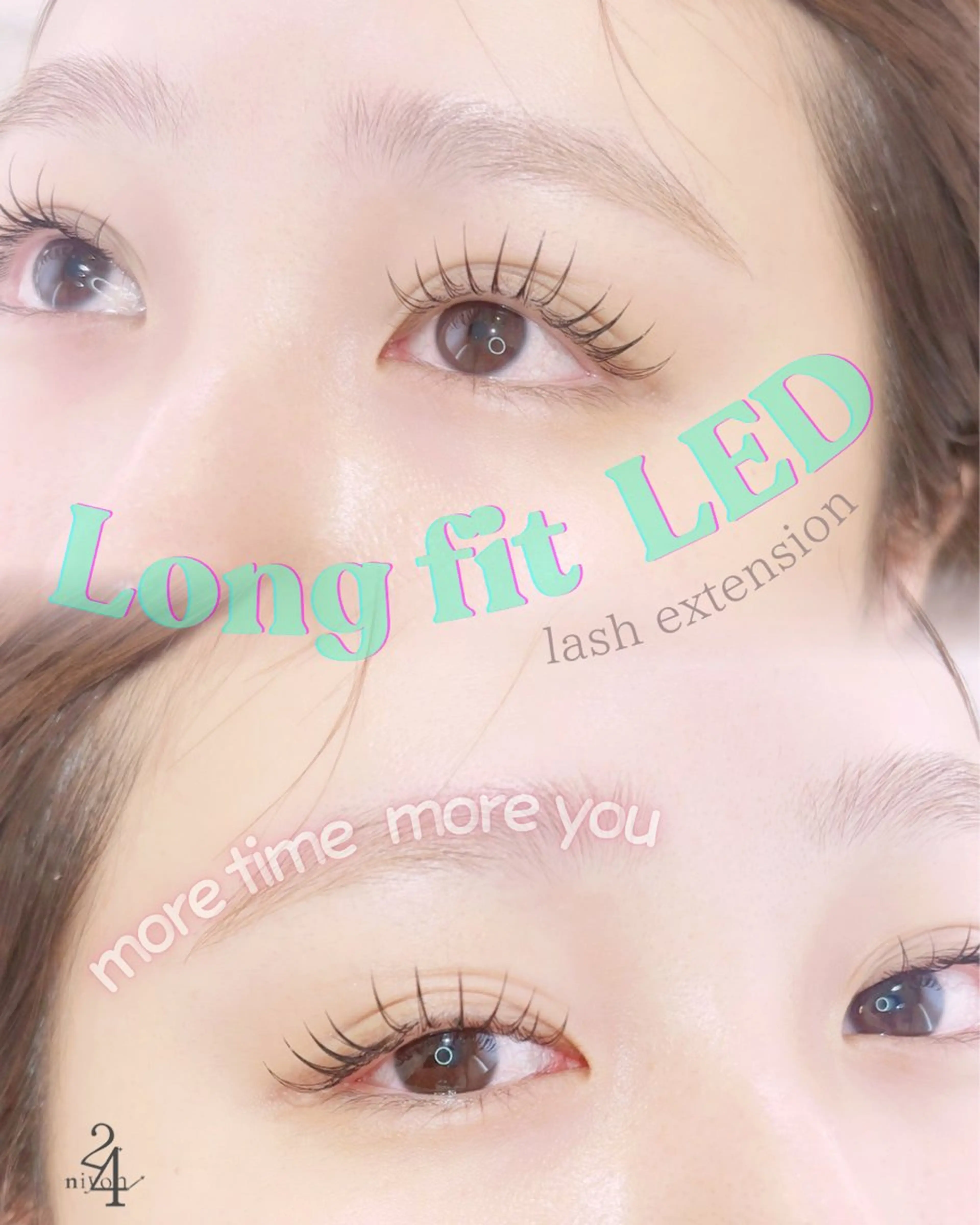 マツエク・マツパ フラットラッシュ hikari大宮 _高持続まつ毛のマツエク・マツパデザイン