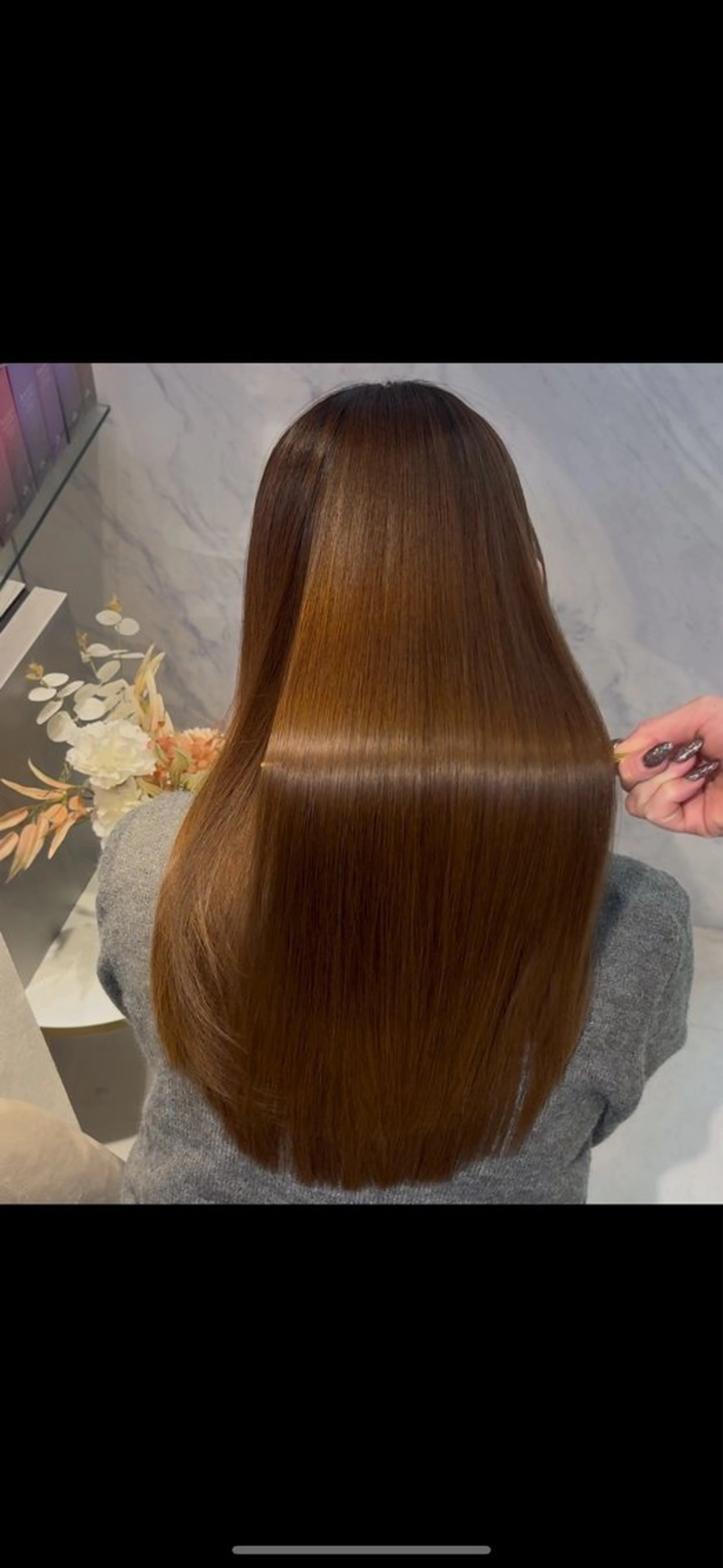 カラー カット ヘアカラー 縮毛矯正 トリートメント 今話題の艶髪矯正 美艶カラー/FUKAのヘアスタイル